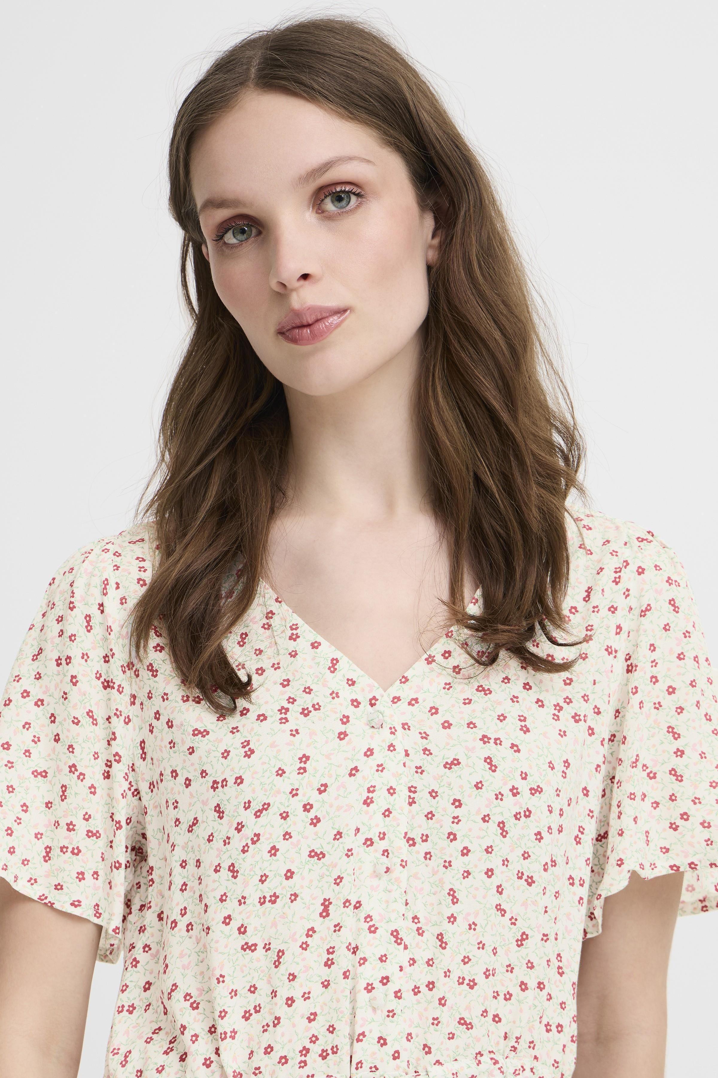 IHVera Kjole – Rosa blomsterprint