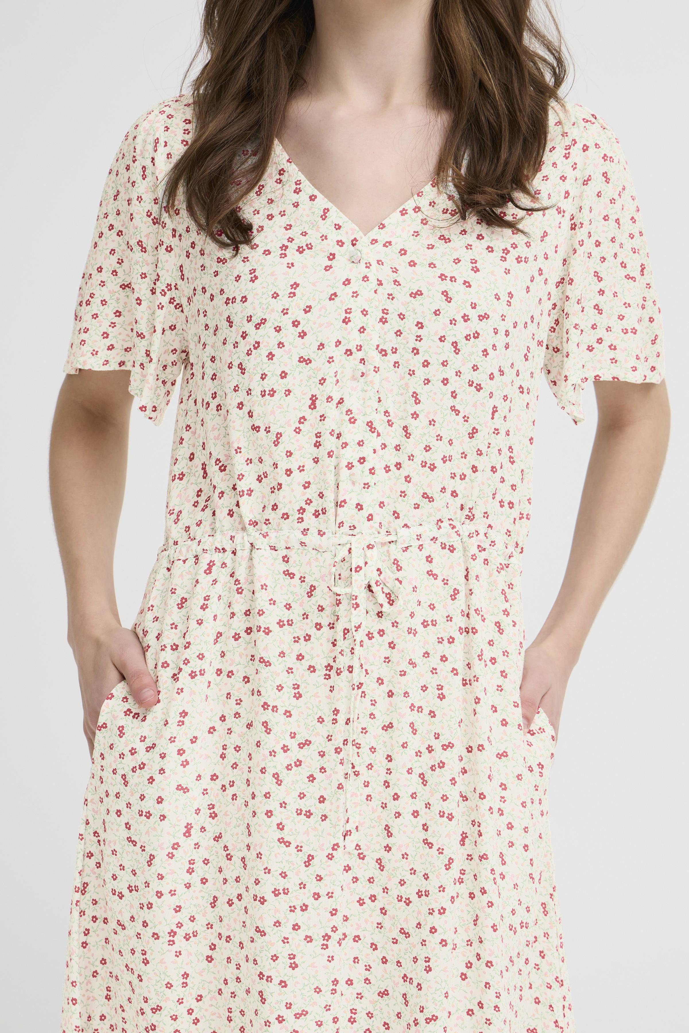 IHVera Kjole – Rosa blomsterprint