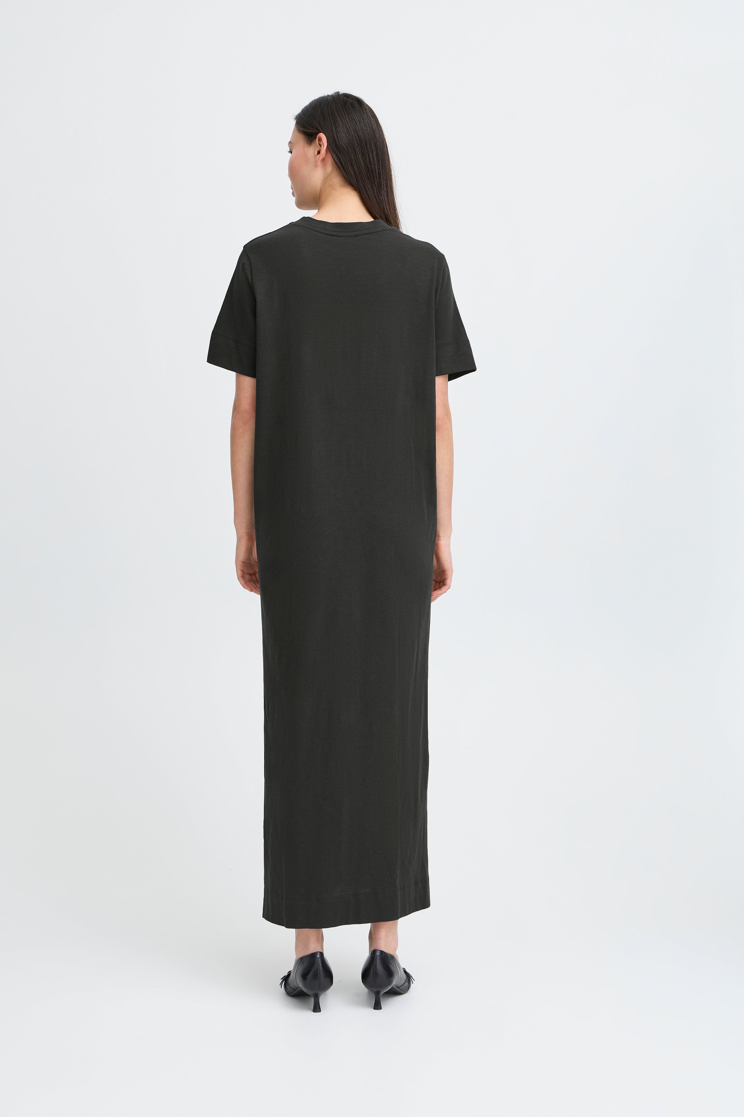 Ichi IHOvula Dress - T-shirtkjole med Knudedetalje