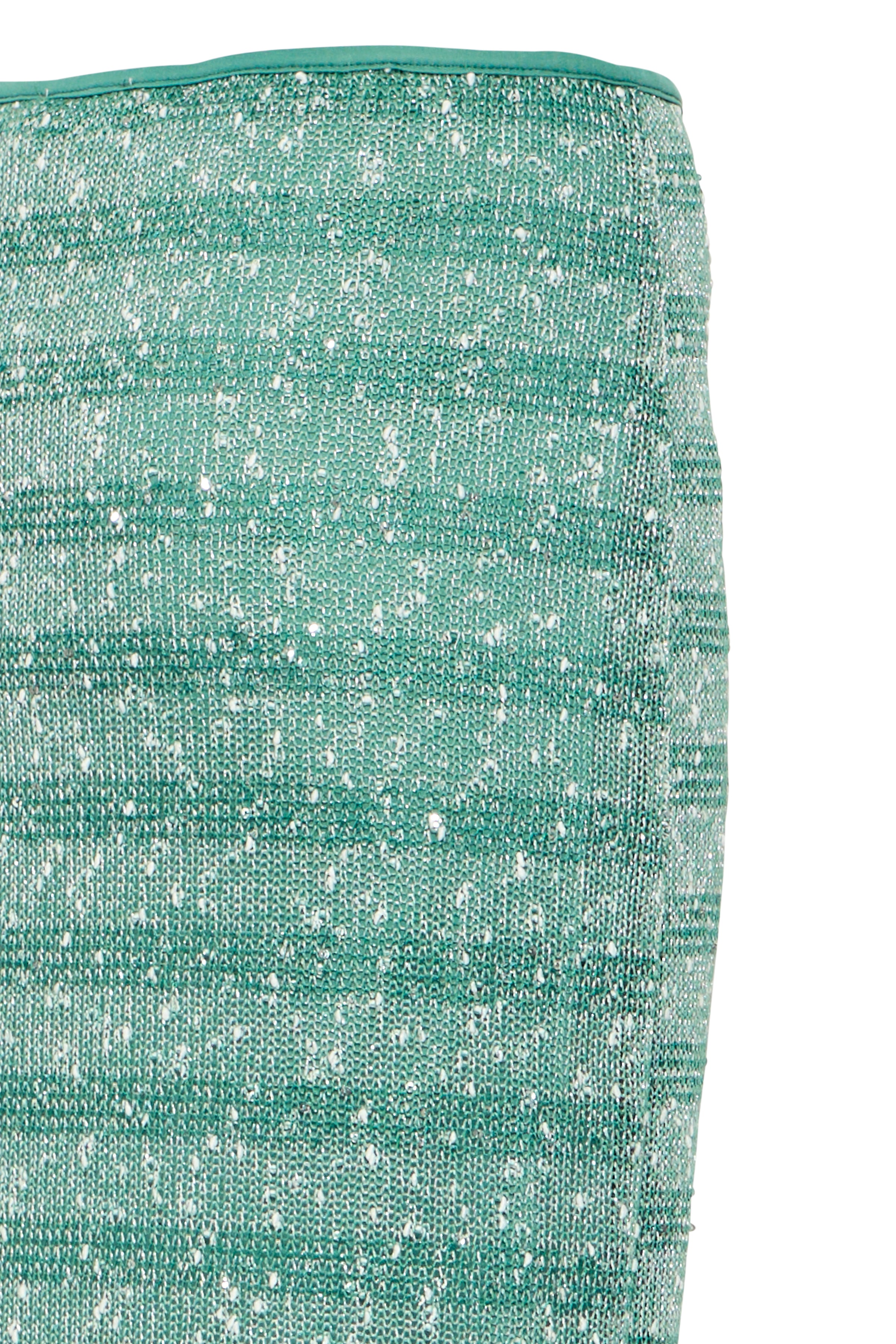 IHPiloua skirt – grøn nederdel med struktur fra ICHI