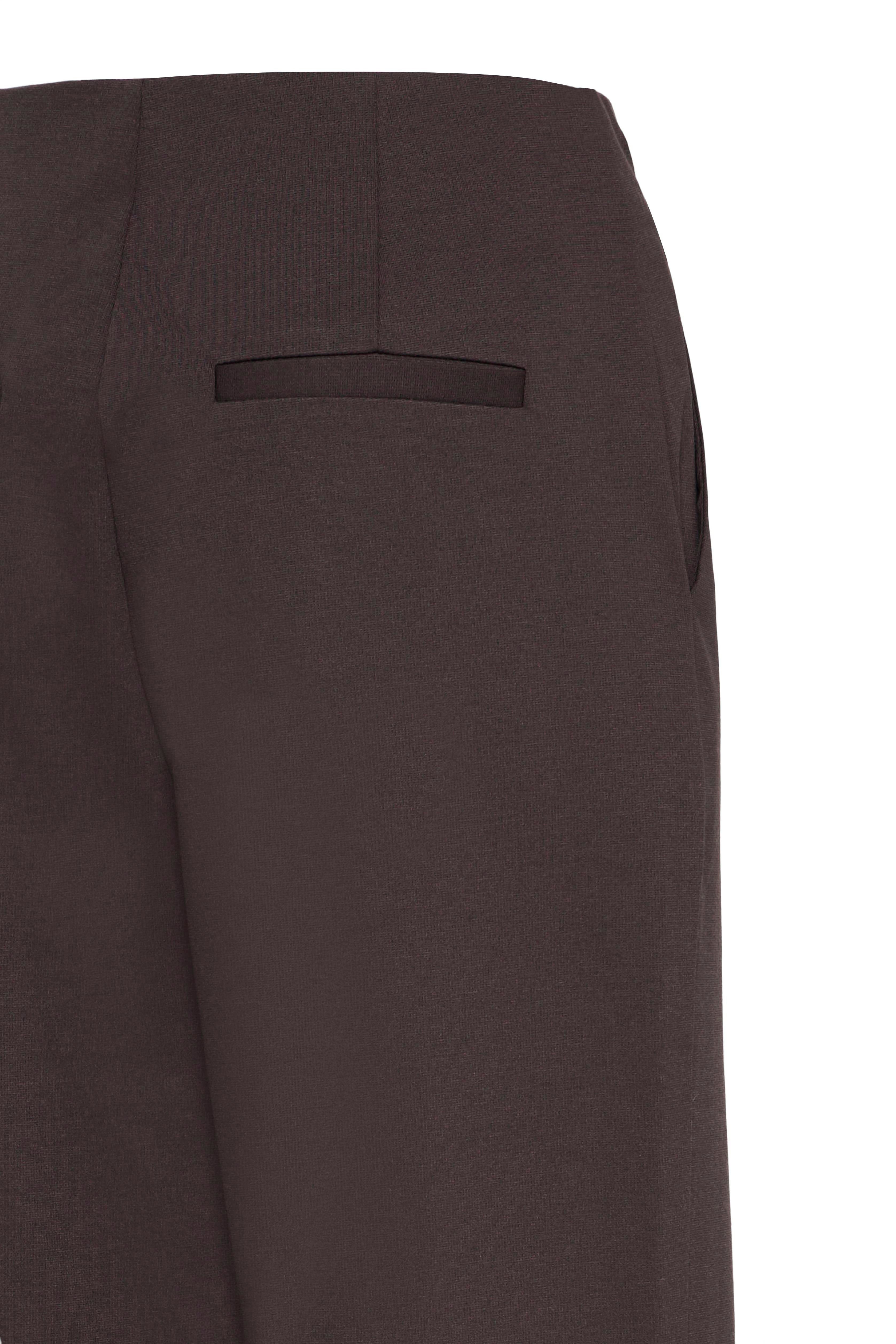 Ichi - IHKate Wide pants i mørkebrun