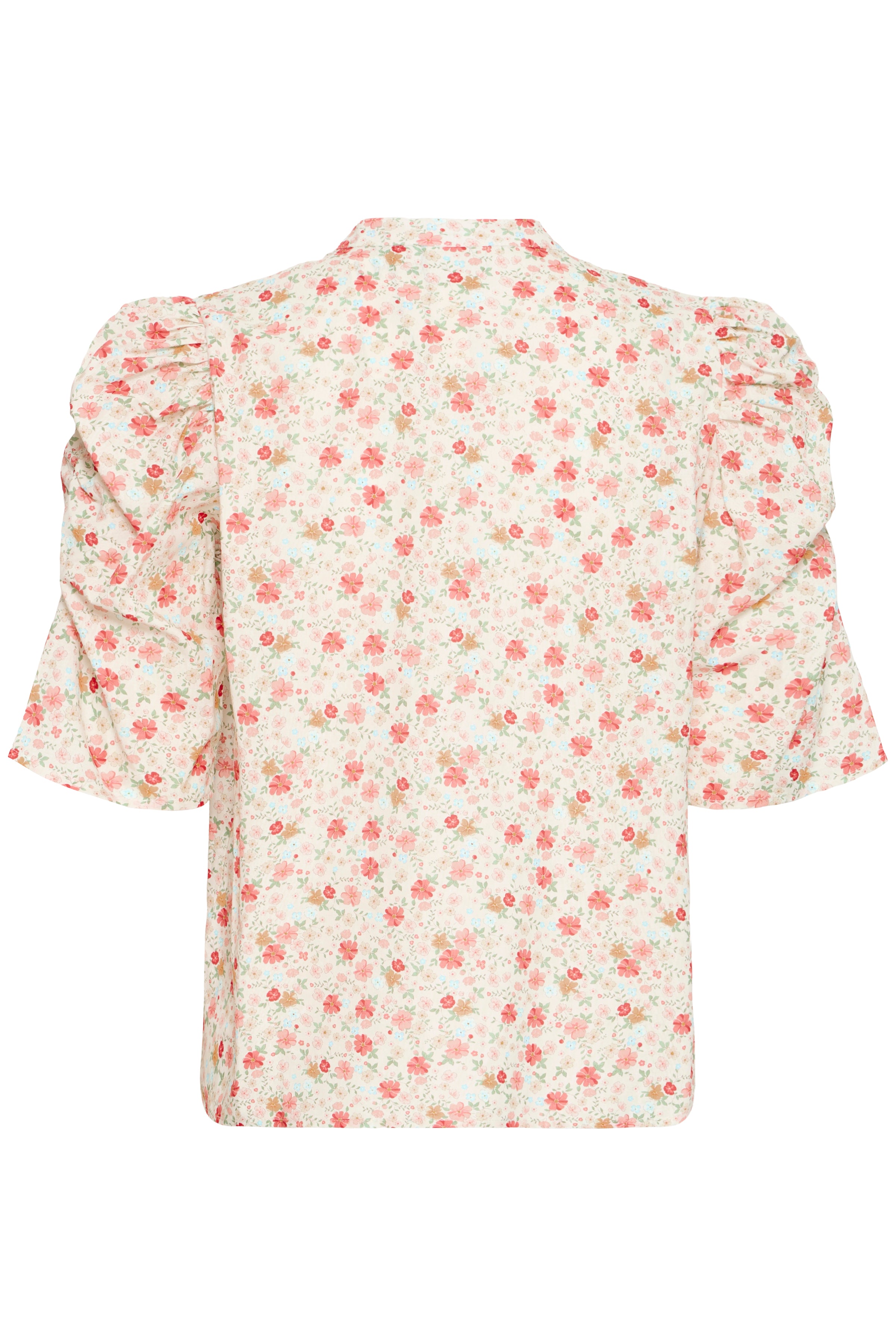 IHXAsdis – Bluse med rødt blomsterprint fra ICHI