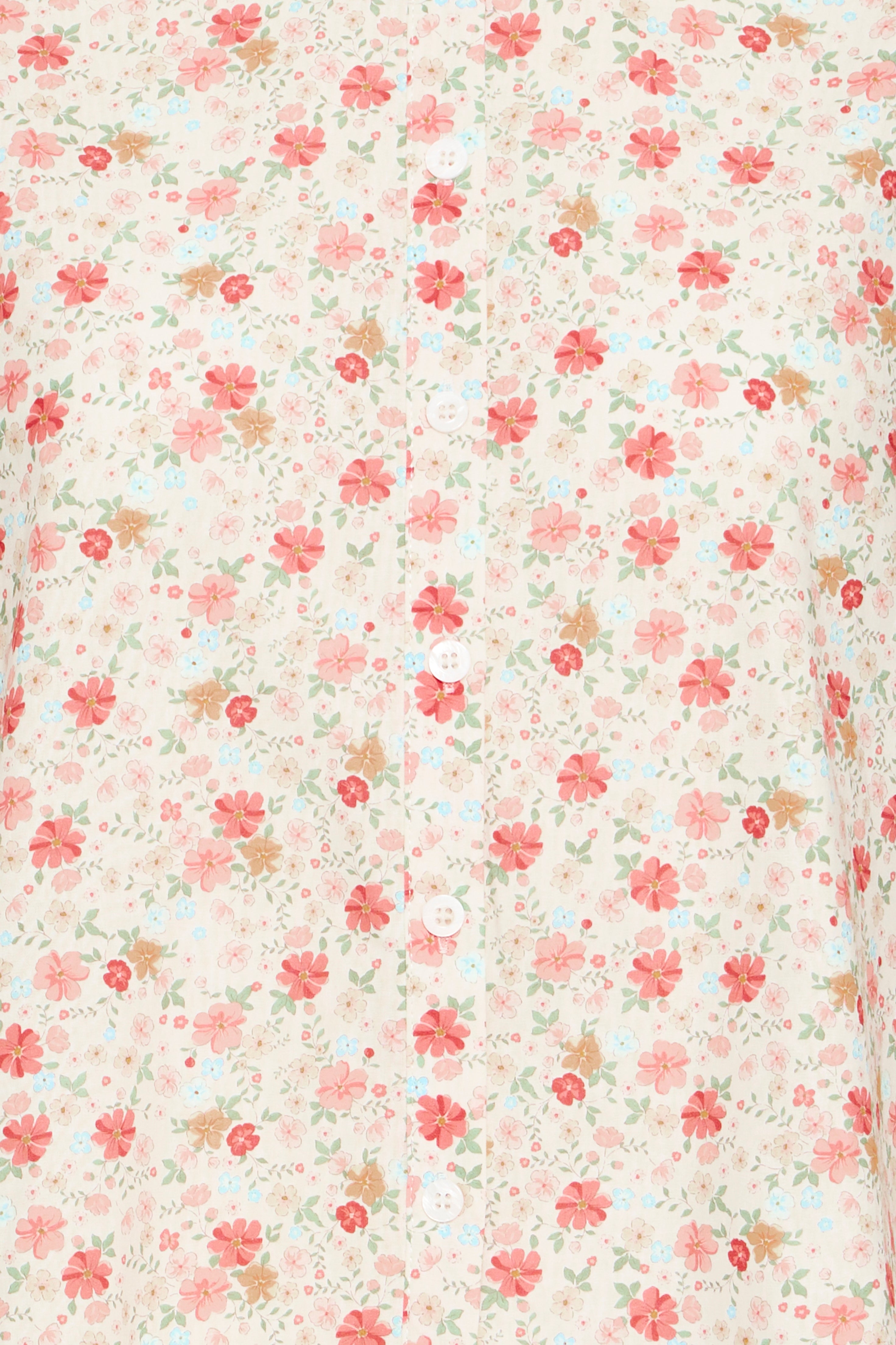 IHXAsdis – Bluse med rødt blomsterprint fra ICHI