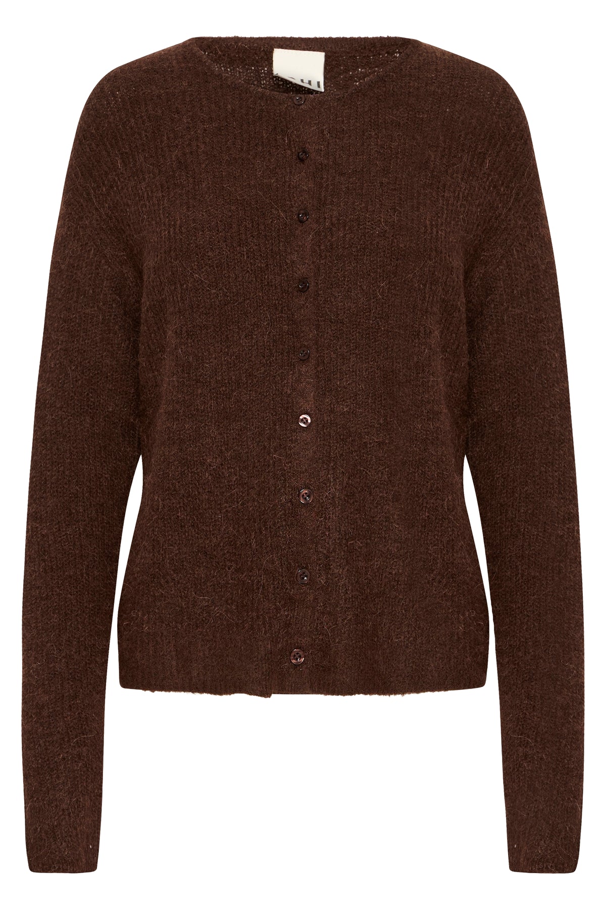 Ichi - IHKamara cardigan, mørkebrun