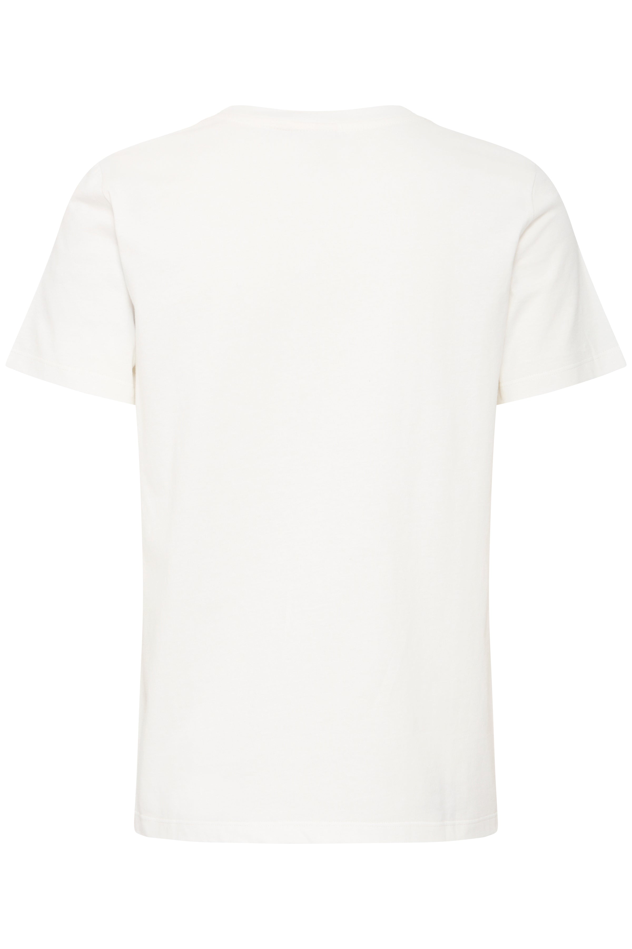Ichi IHCamino T-shirt - Hvid T-shirt med Symboler