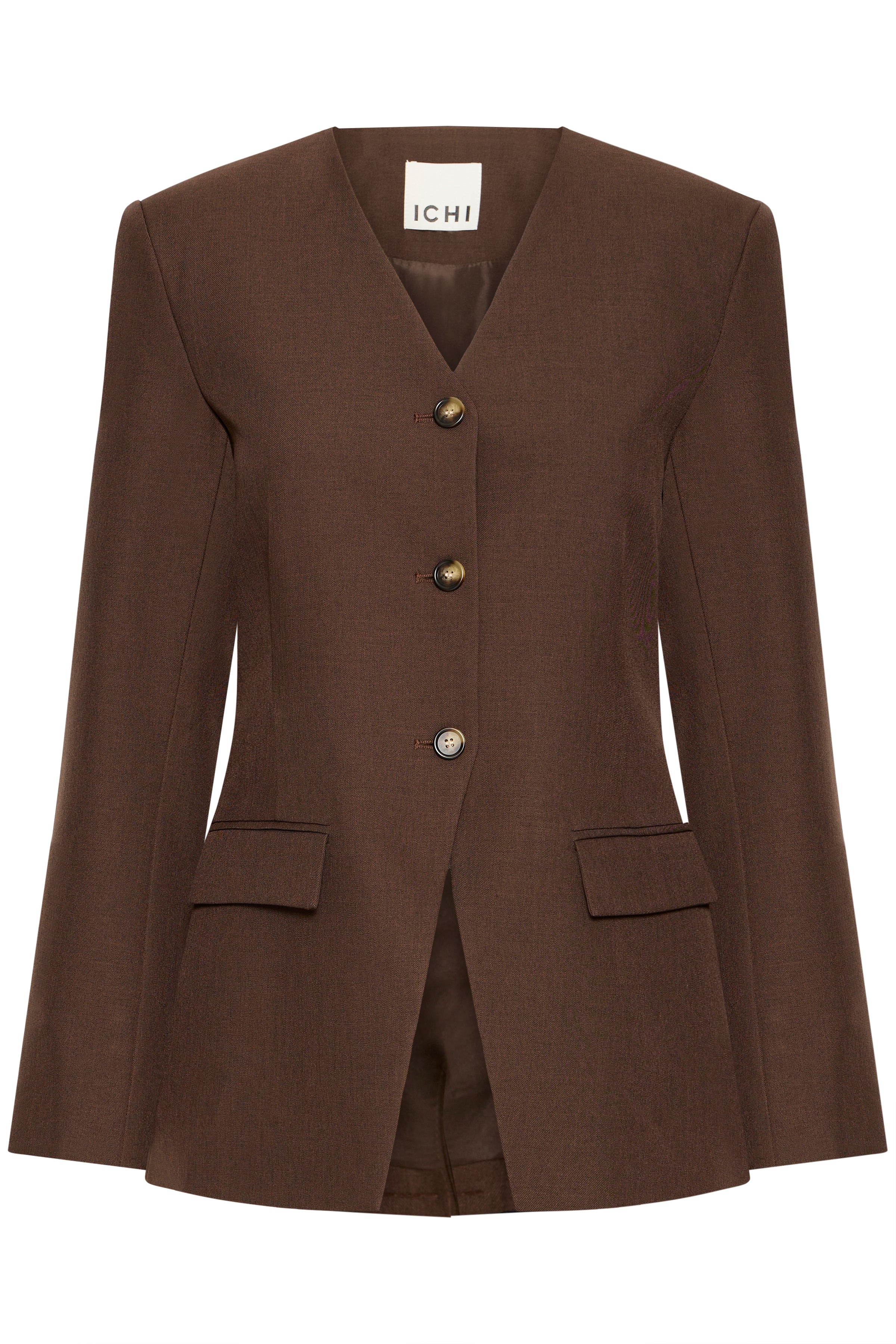 Ichi - IHLexi Blazer i mørkebrun