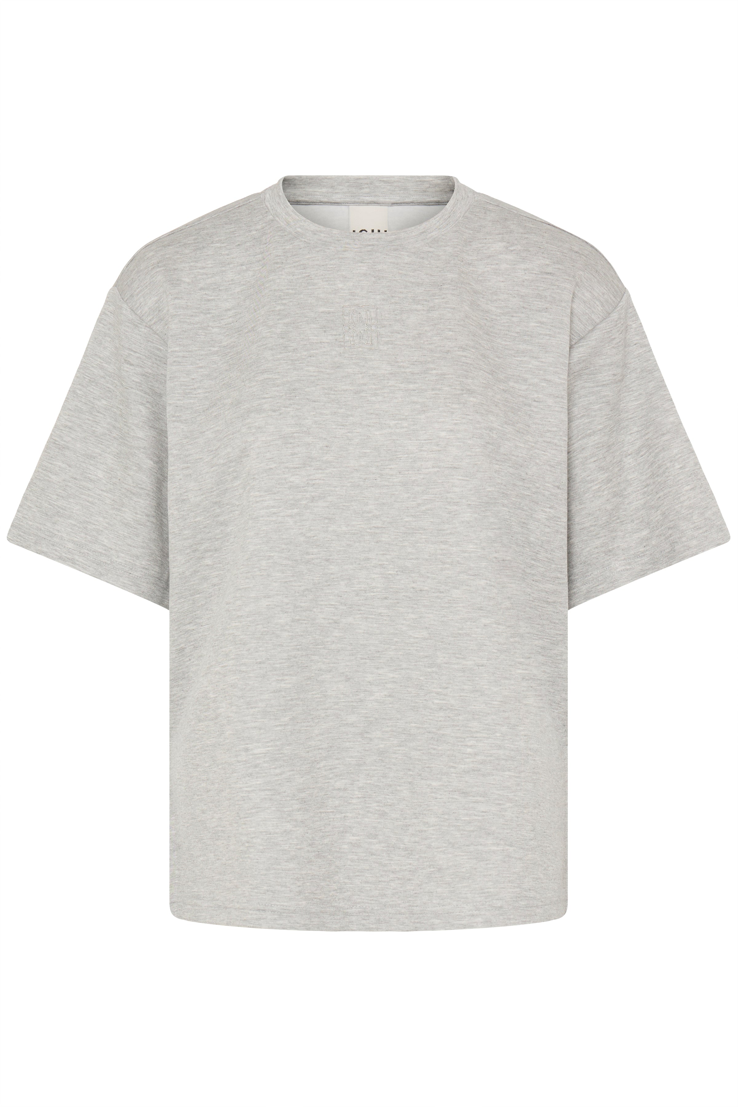 Ichi - IHCozy SS Sweat i grå