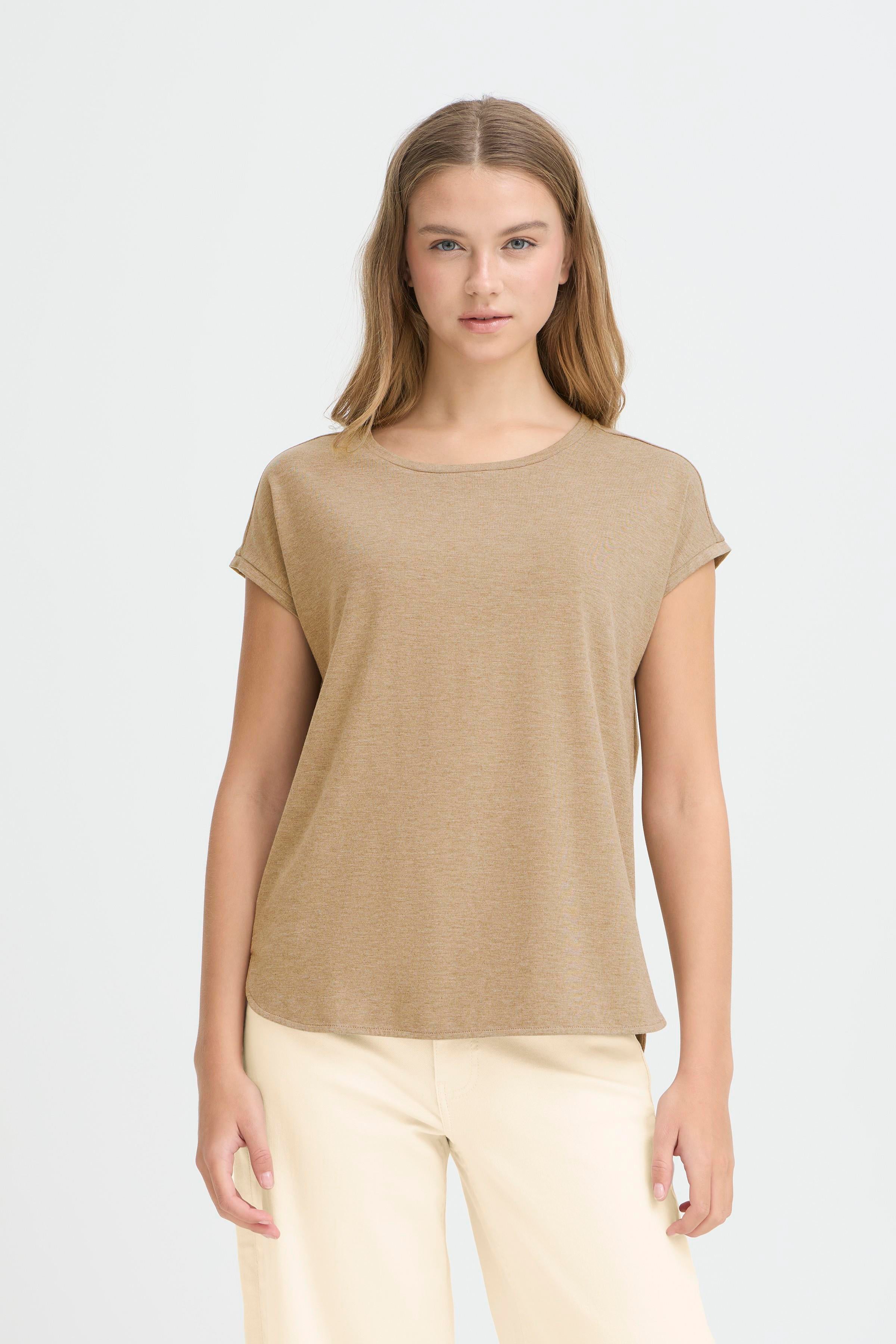 Ichi - IHRebelly T-shirt i sand