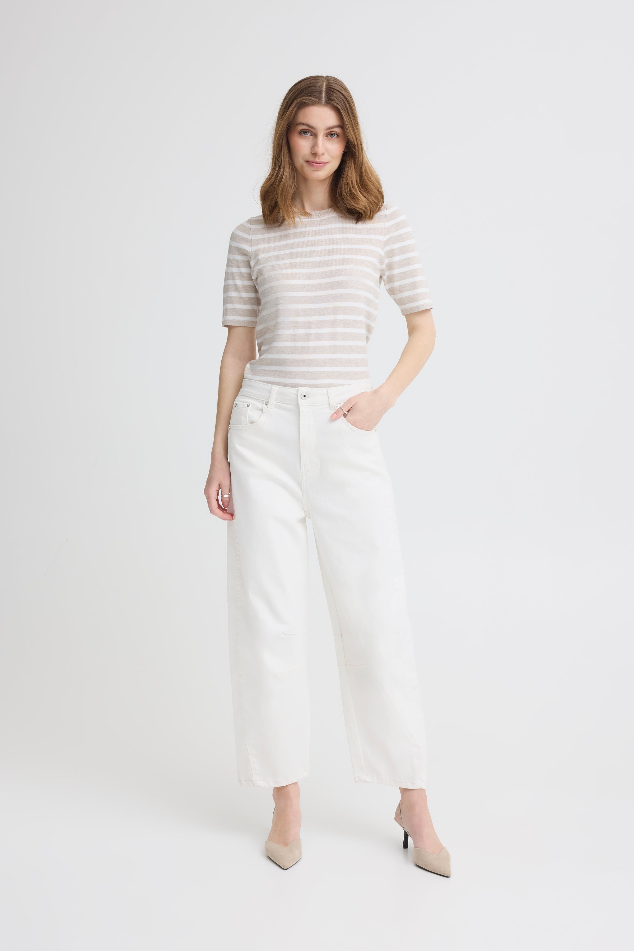 Ichi - Ihziggy Bukser i Hvid