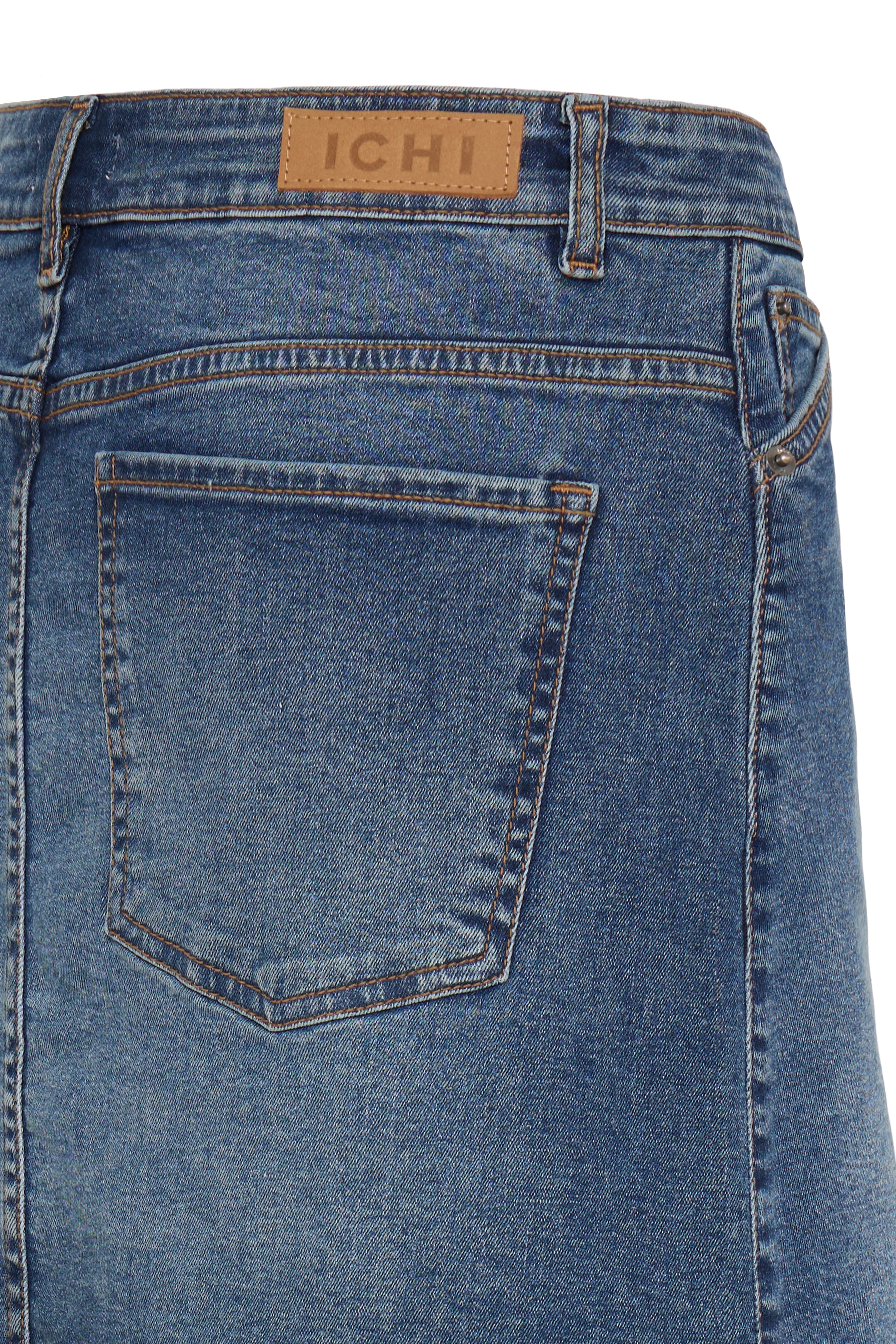 Ichi - Ihtwiggy Denim Nederdel