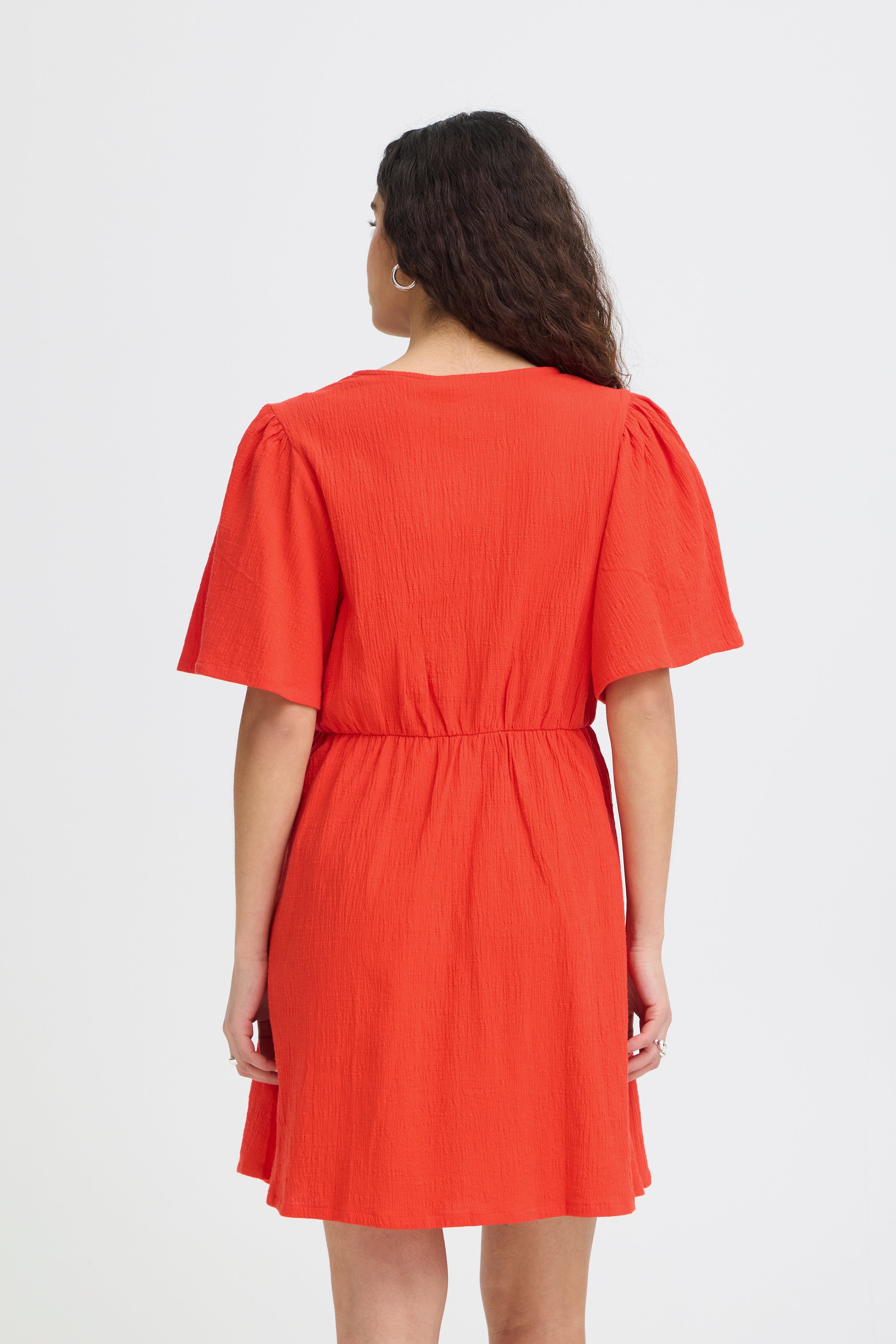 Ichi - IHLifana Dress2 i rød