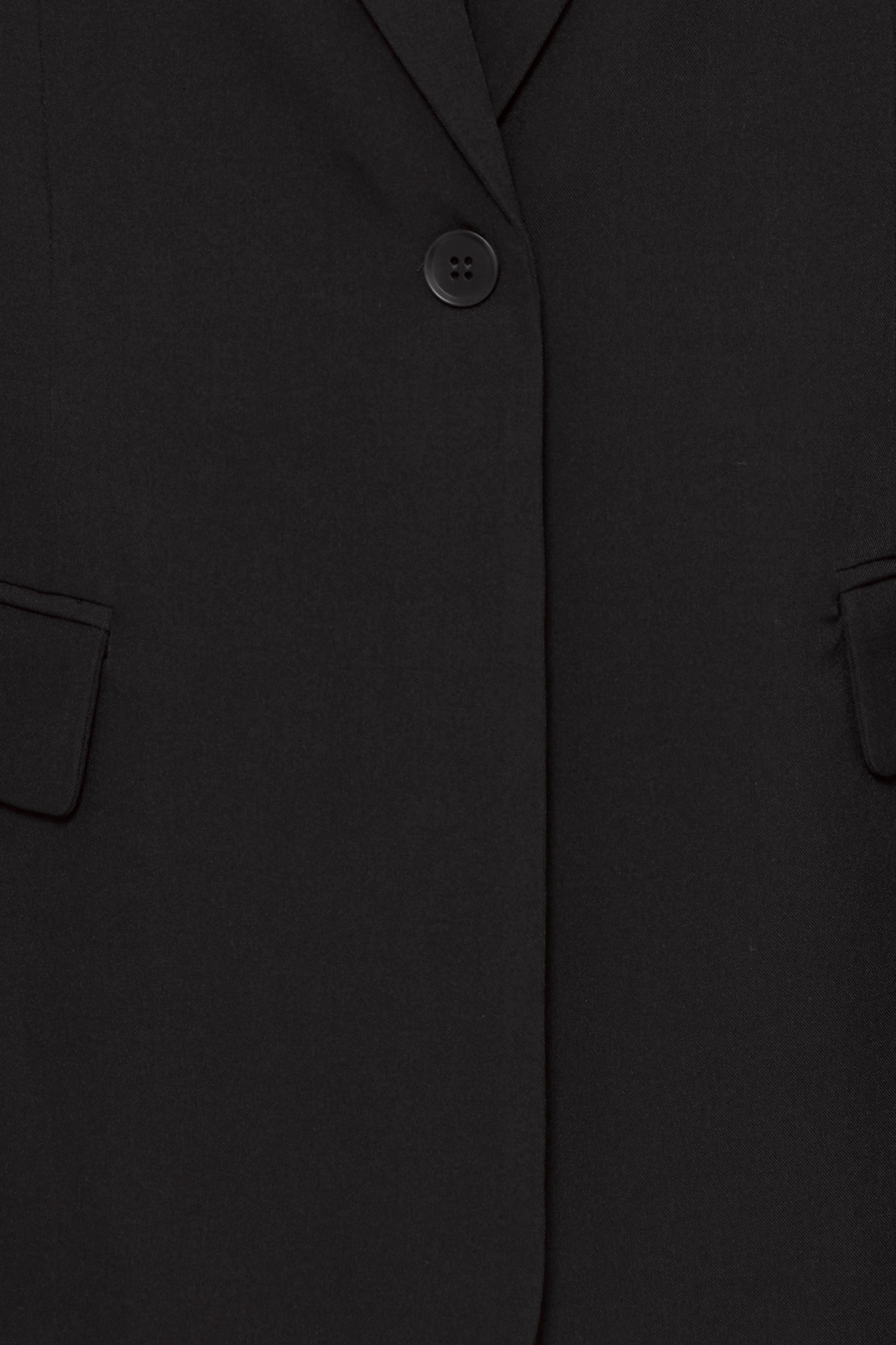 Ichi - IHFava long Blazer i sort