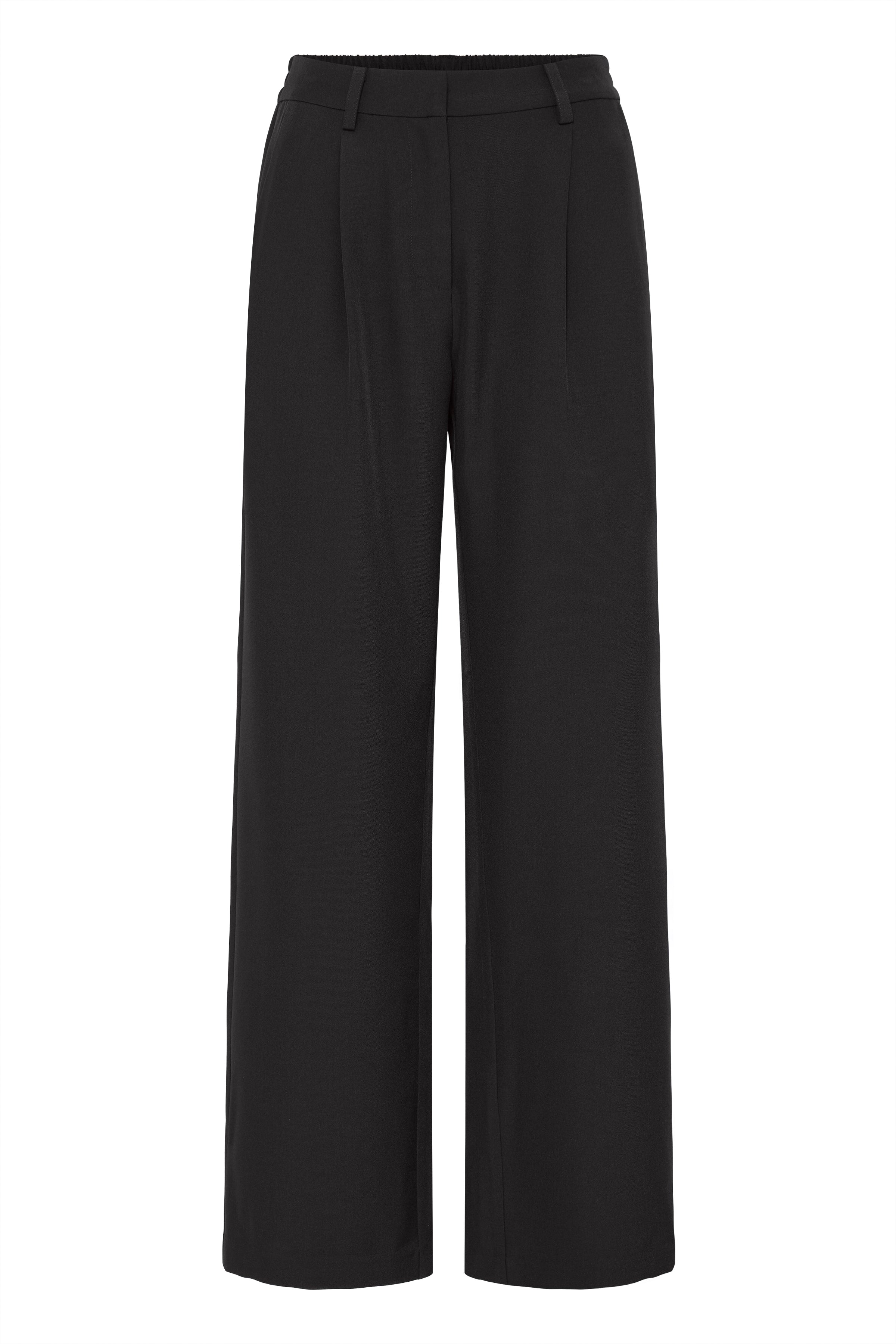 Ichi - IHFava Wide Pant i sort