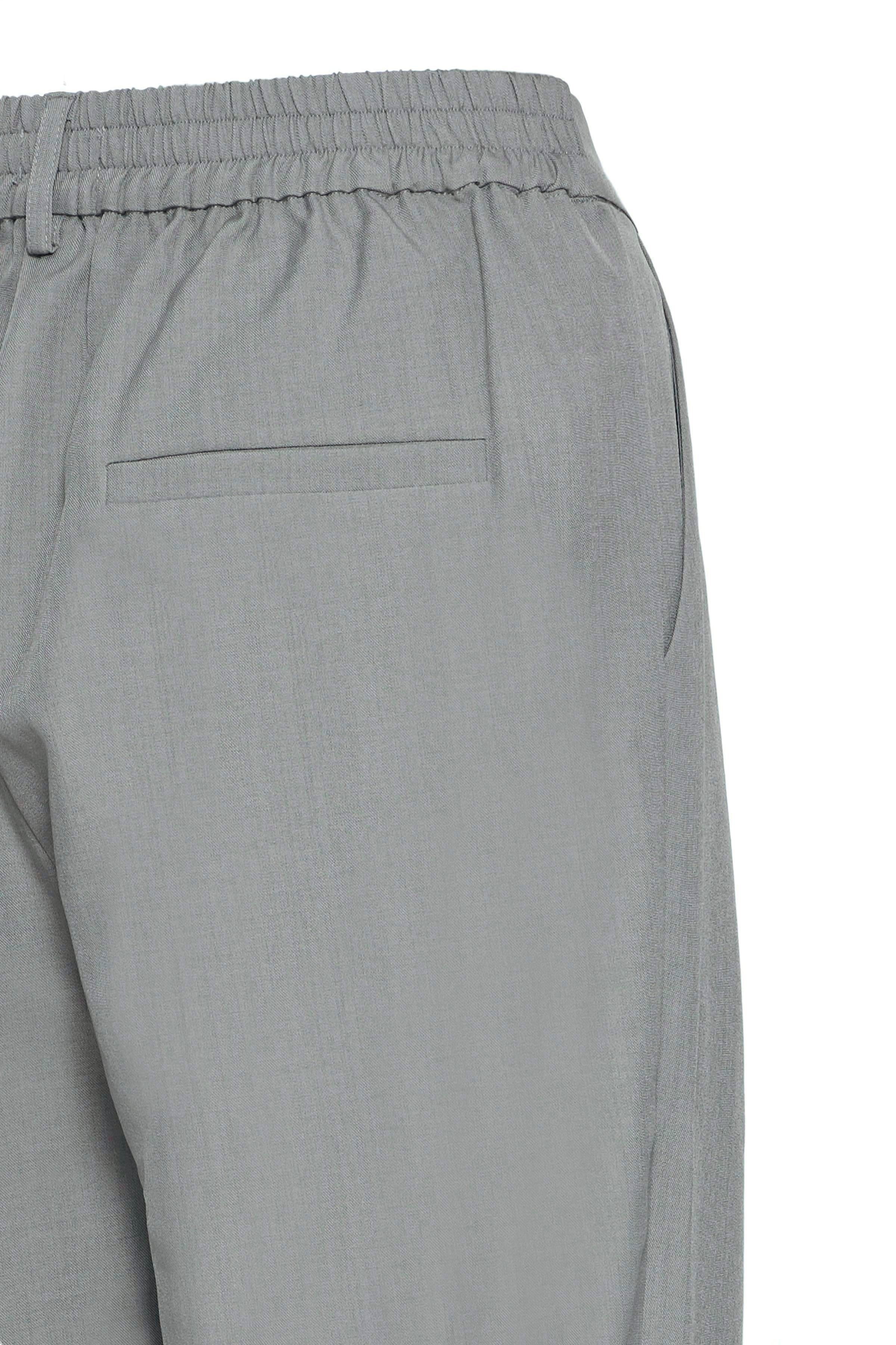 Ichi - IHFava Wide Pant i grå