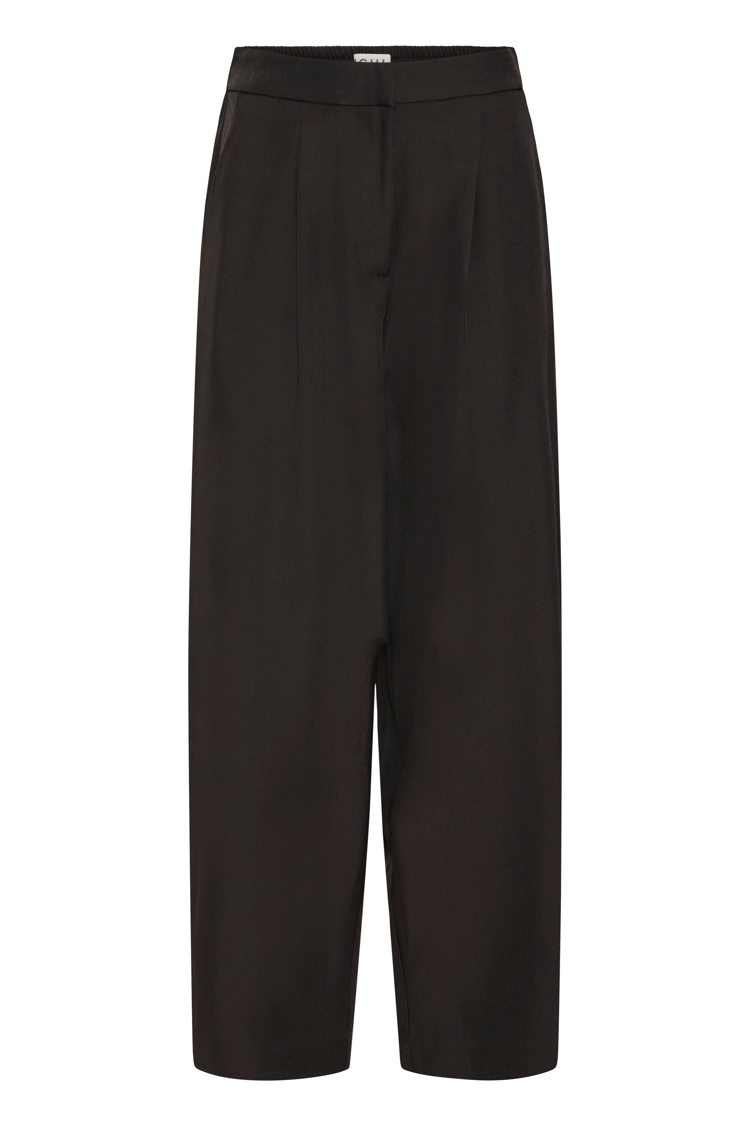 Ichi - IHFava Barrel pant i sort