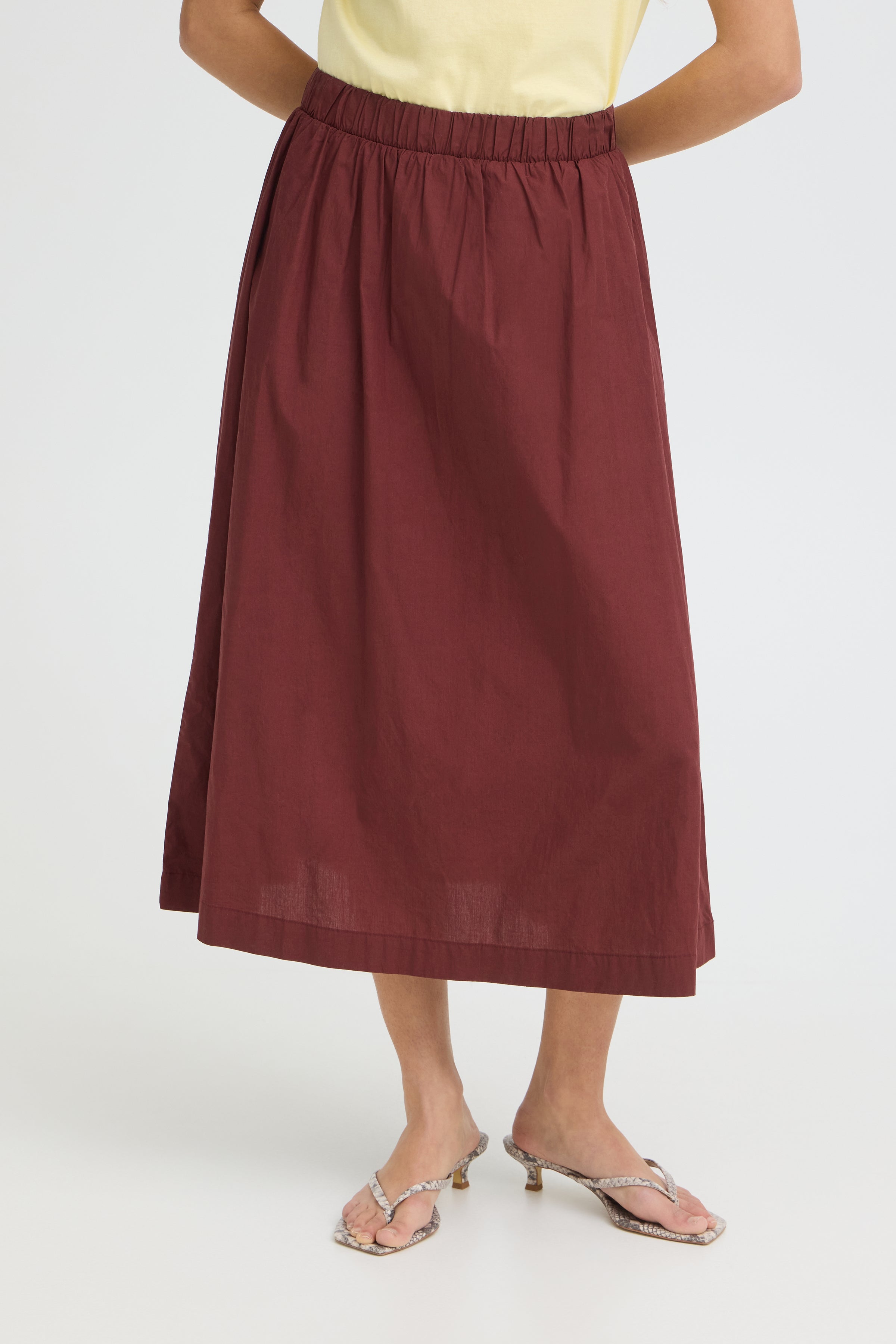 Ichi - IHLELAYA Nederdel Wine Red