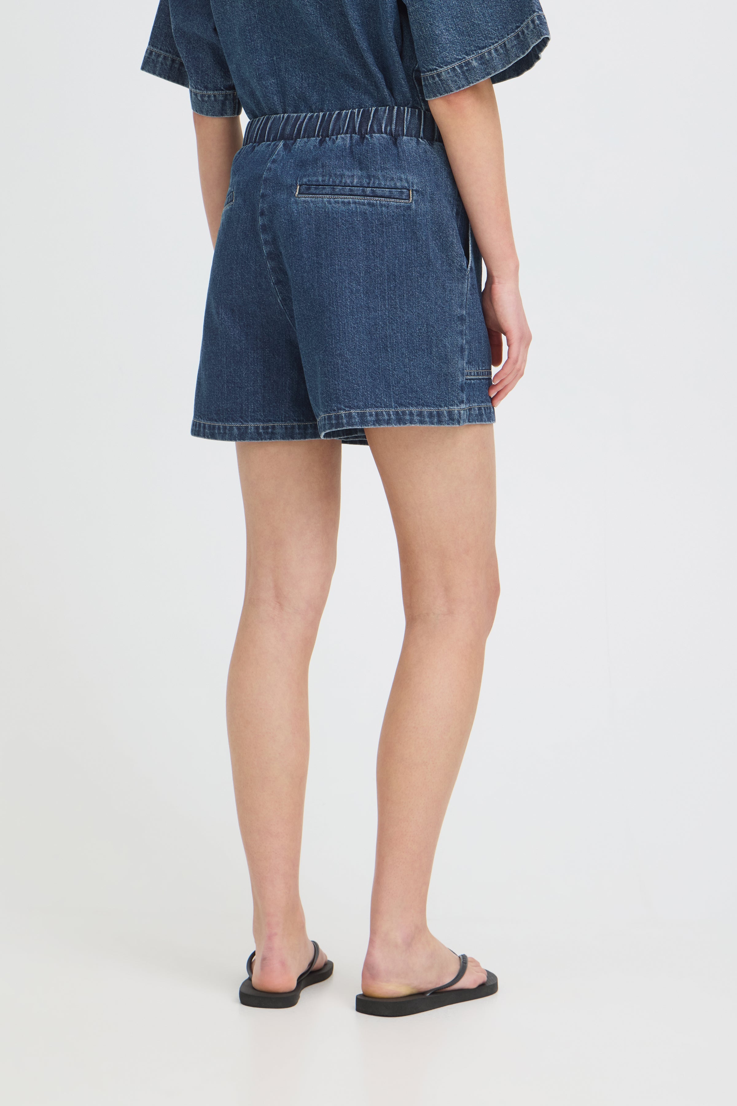 Ichi - Ihkamina Denim Shorts