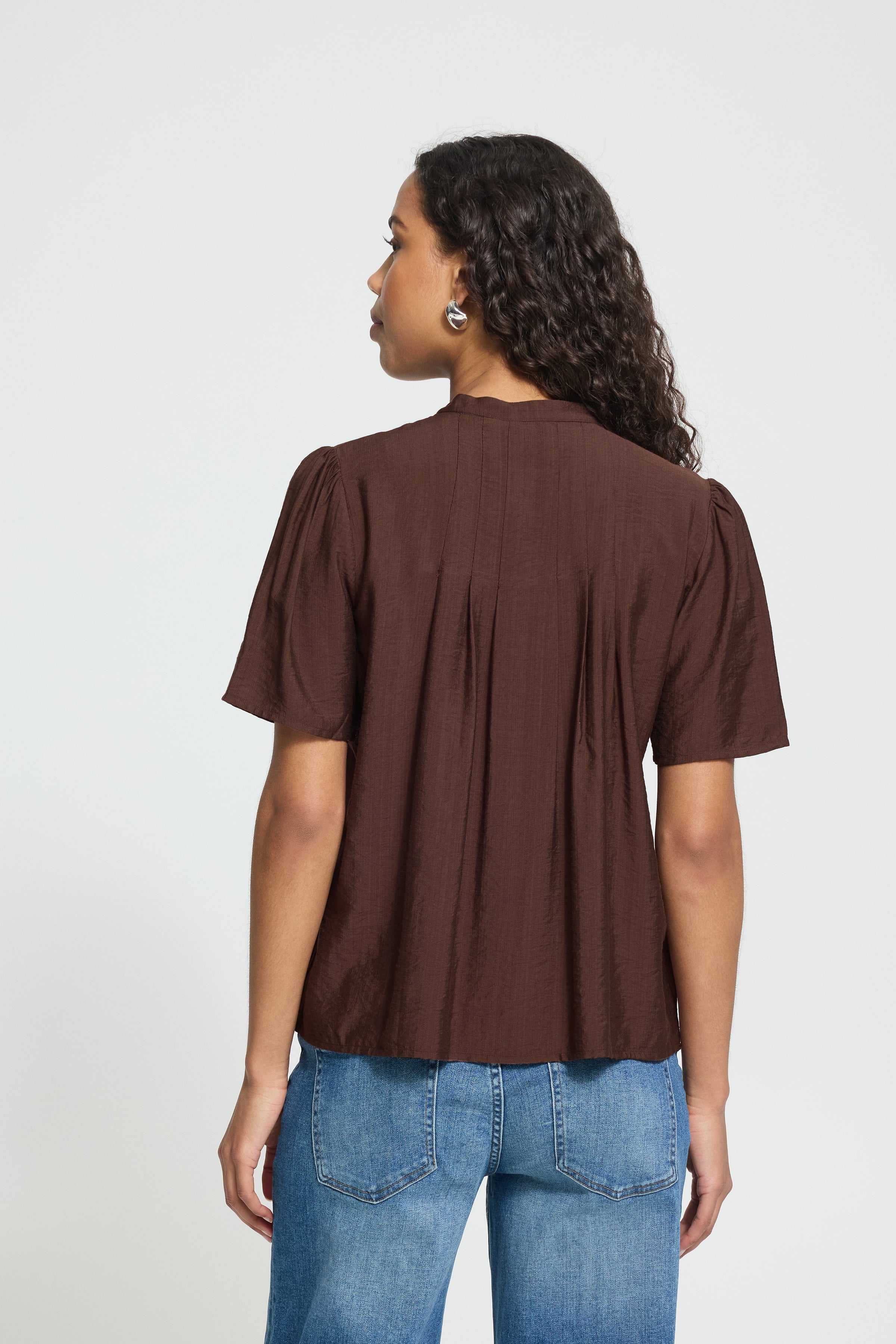 Ichi - IHWilma SH2 Skjorte i Brun