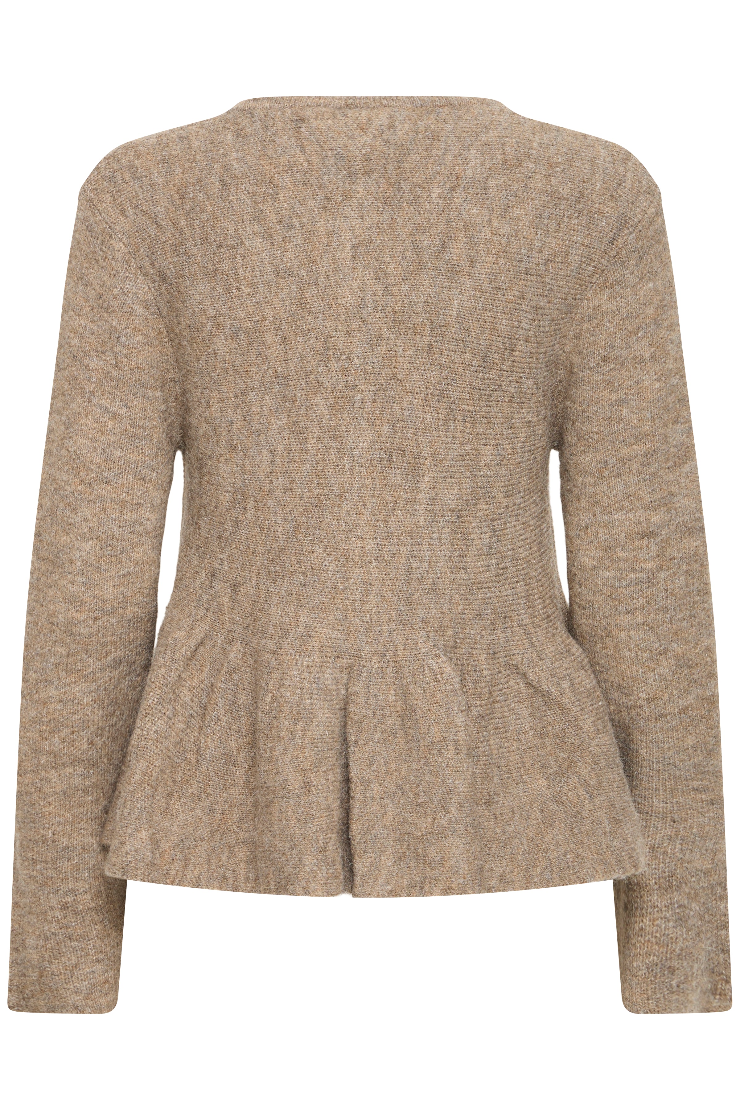 Ichi IHKamara Cardigan med peplum, Fungi