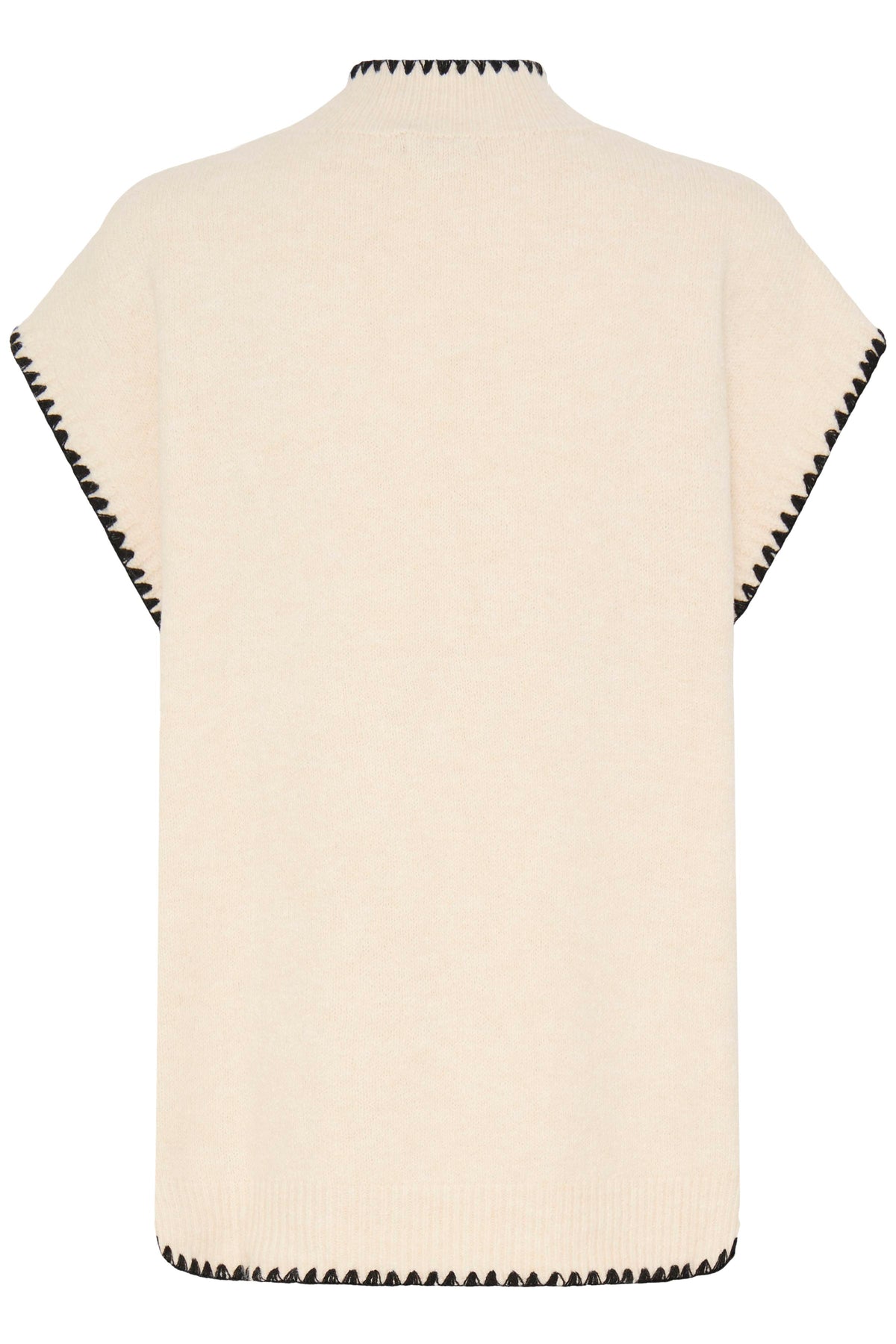 Ichi – IABERTA PO Poncho – Oatmeal Melange