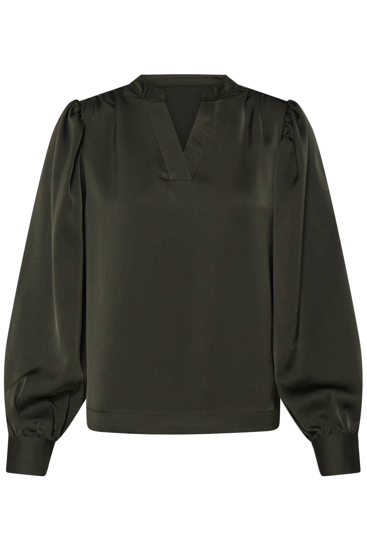 Ichi – IHLETTA THIN LS Bluse – Rosin
