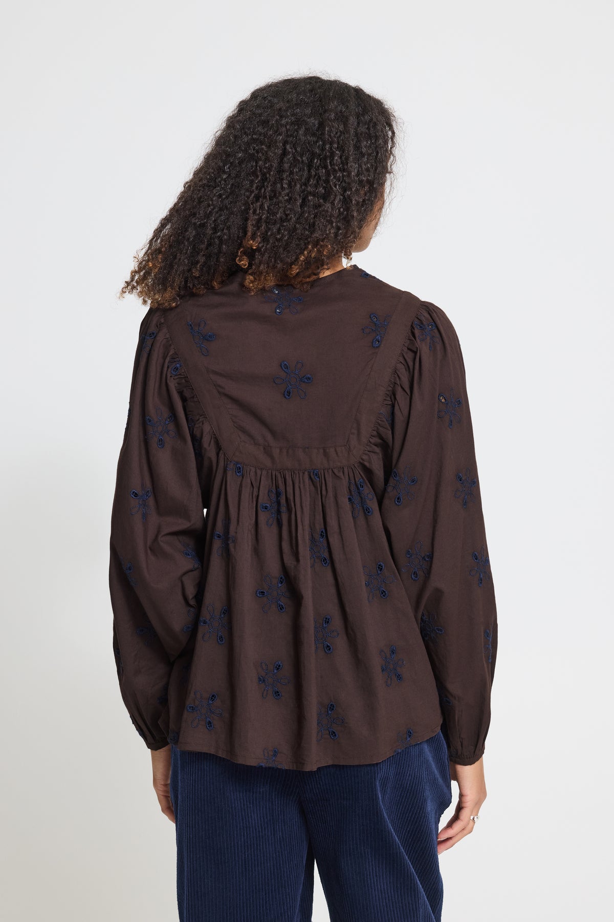 Ichi – IHEISA LS Bluse – Coffee Bean
