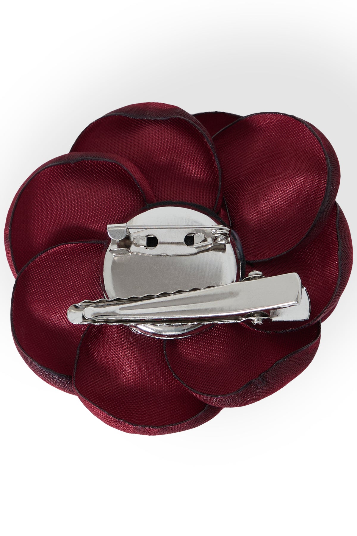 Ichi – IABIBI BROOCH BOX Blomsterbroche – FIERY RED FLOWER