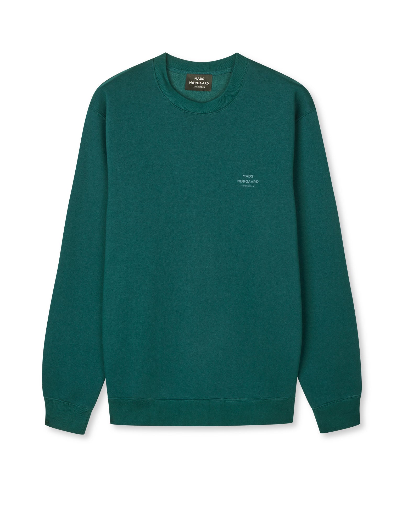 Mads Nørgaard - Standard Crew Logo Sweat FAV Deep Sea