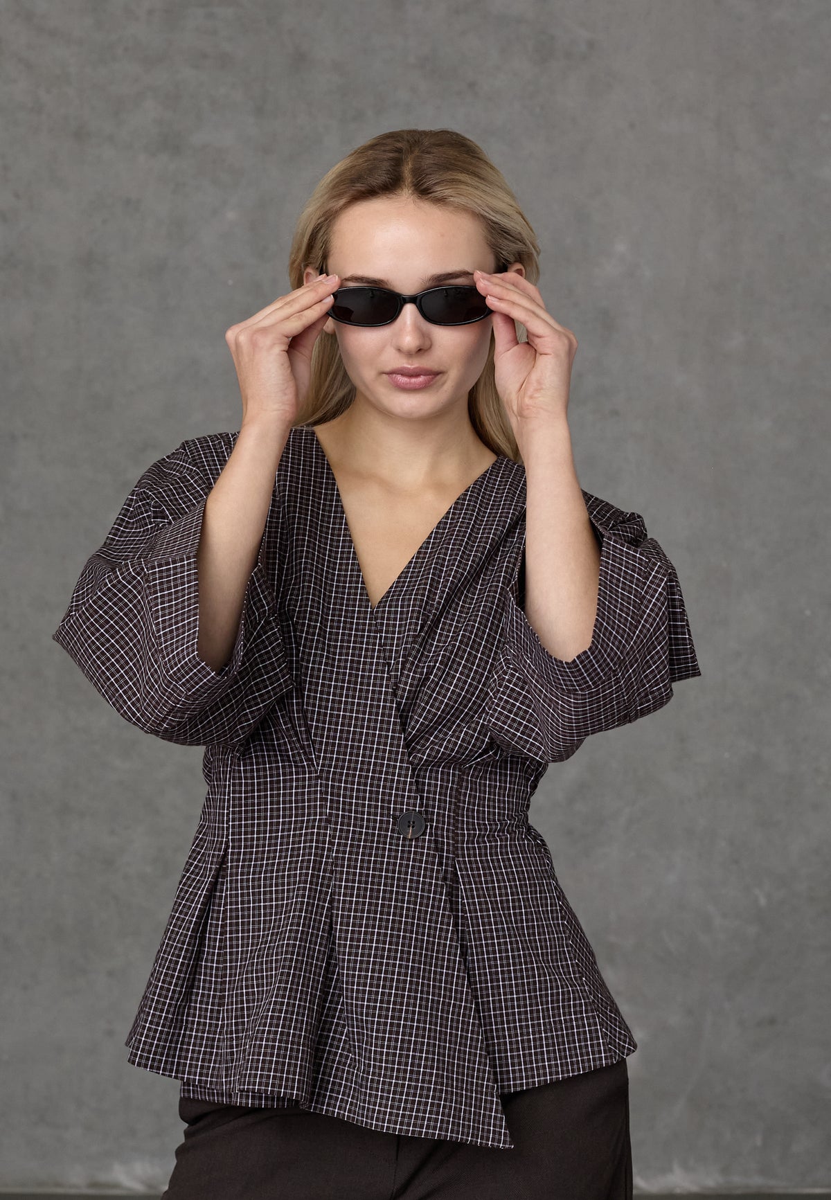 Love & Divine - Love1510-1 Peplum Blouse