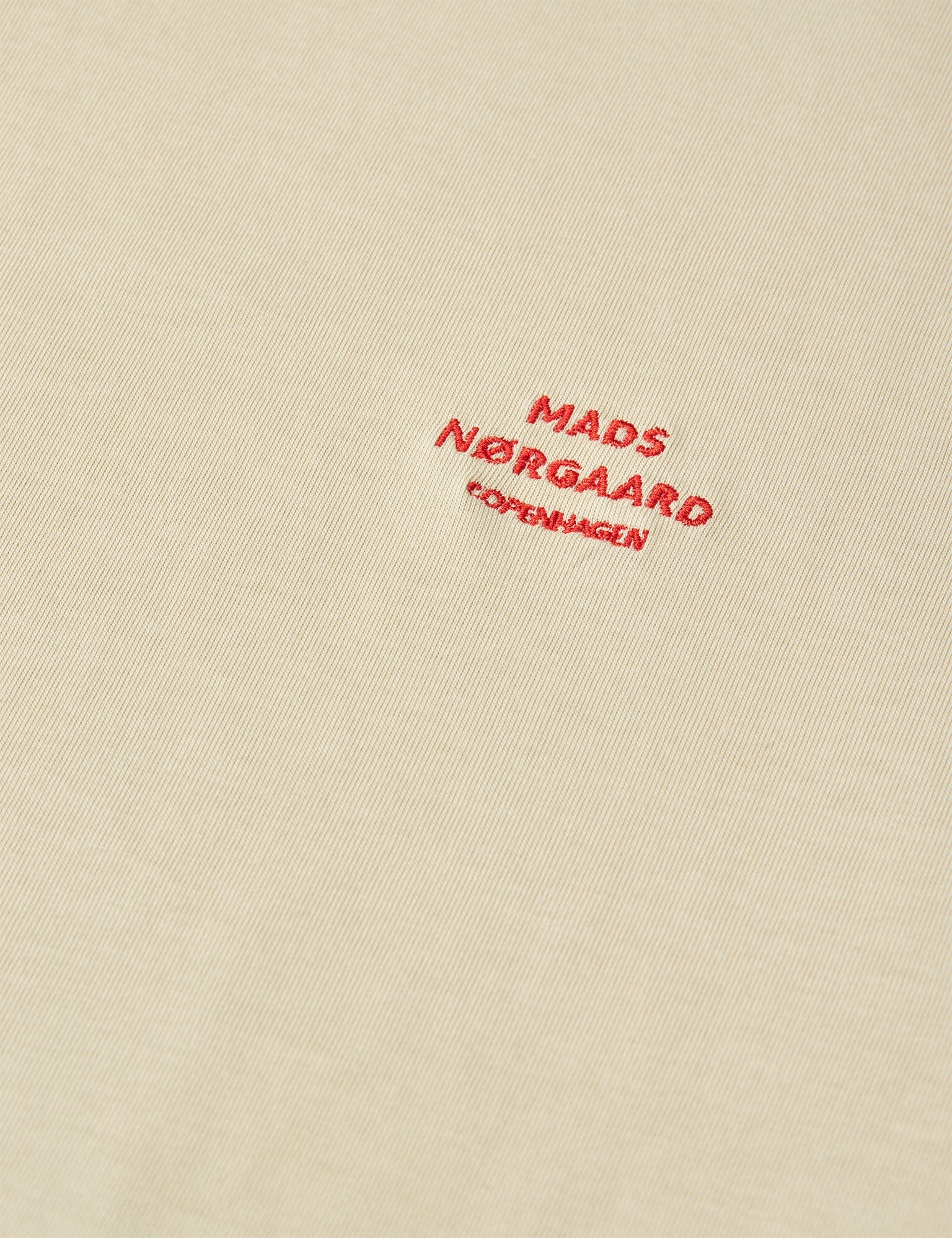 Mads Nørgaard - Frode Logo Tee Beige