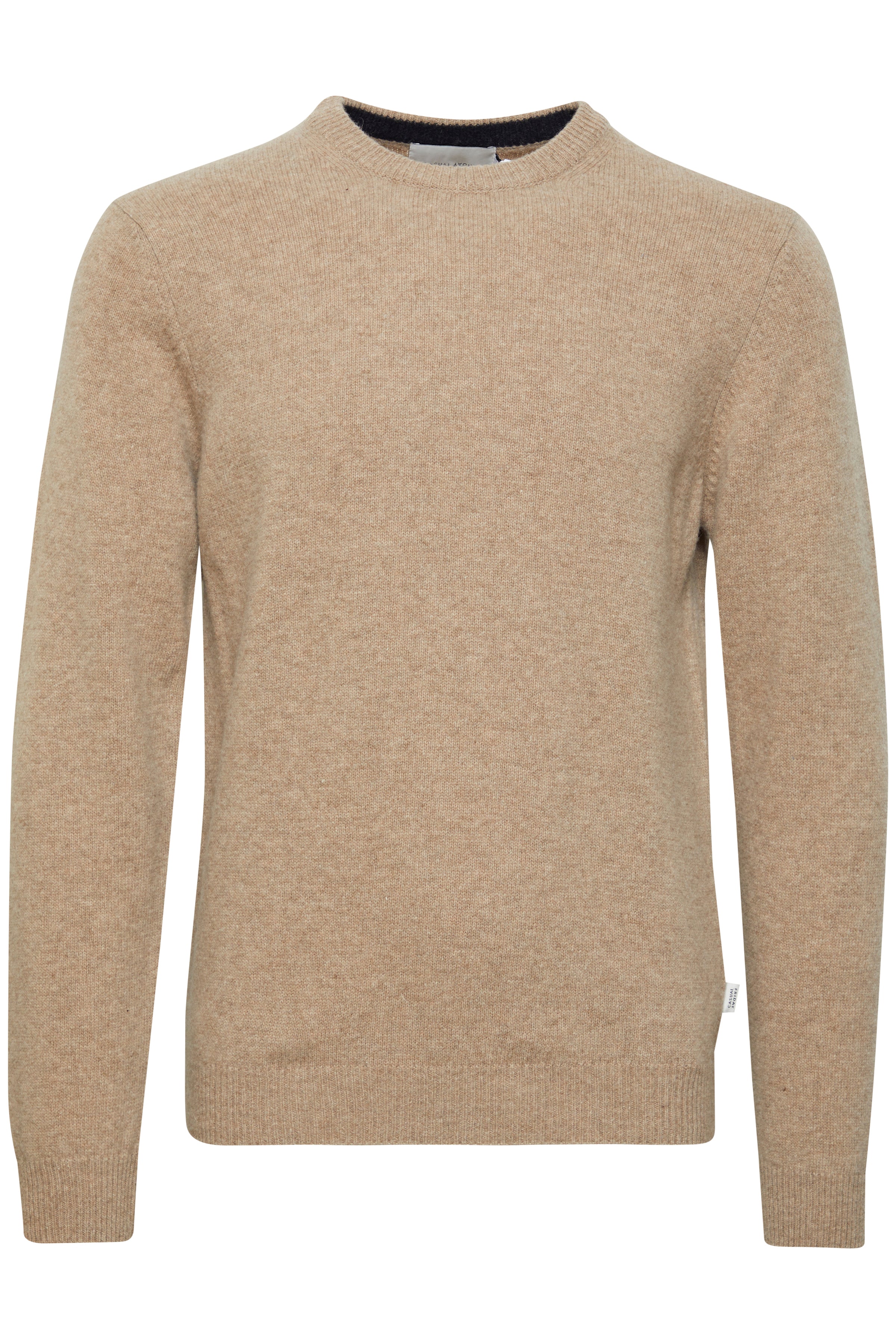 Casual Friday - CFKarl Uldstrik i Sand
