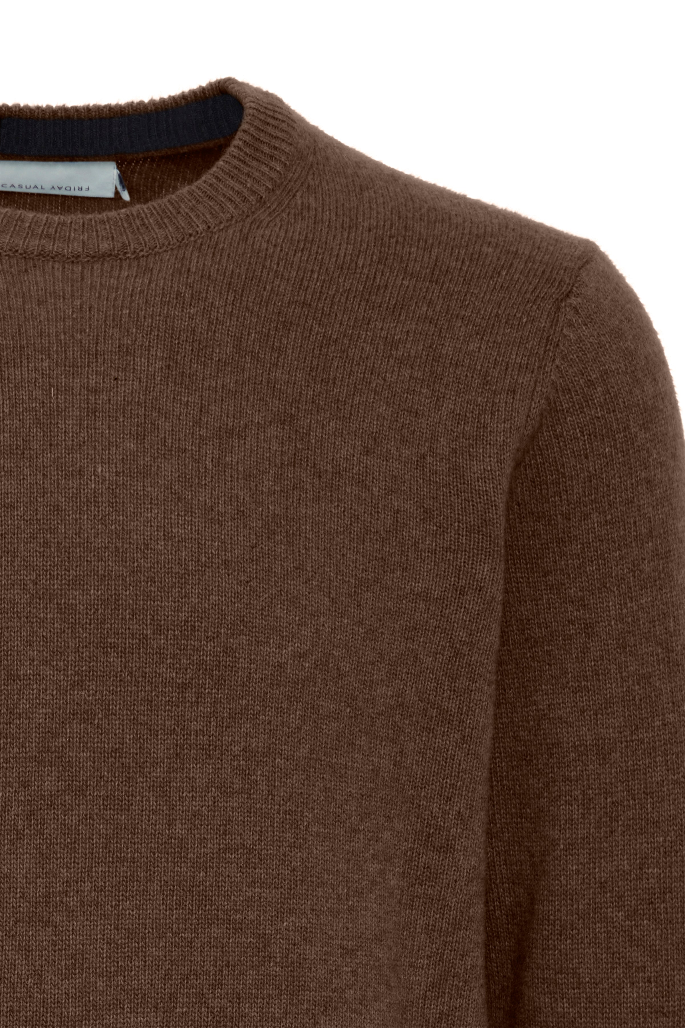 Casual Friday - CFKarl strik med uld i brun