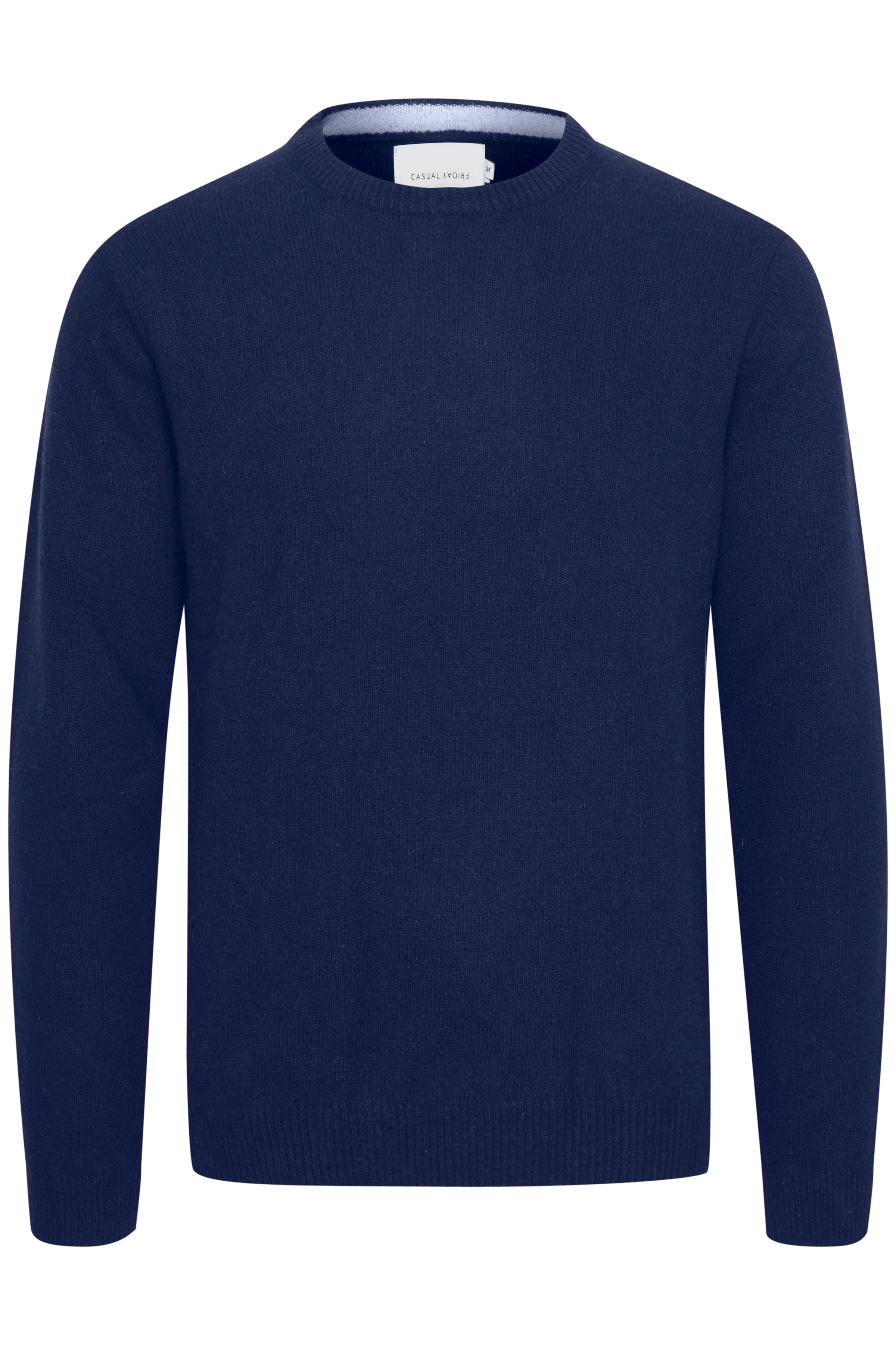 Casual Friday - CFKarl Uldstrik i Navy