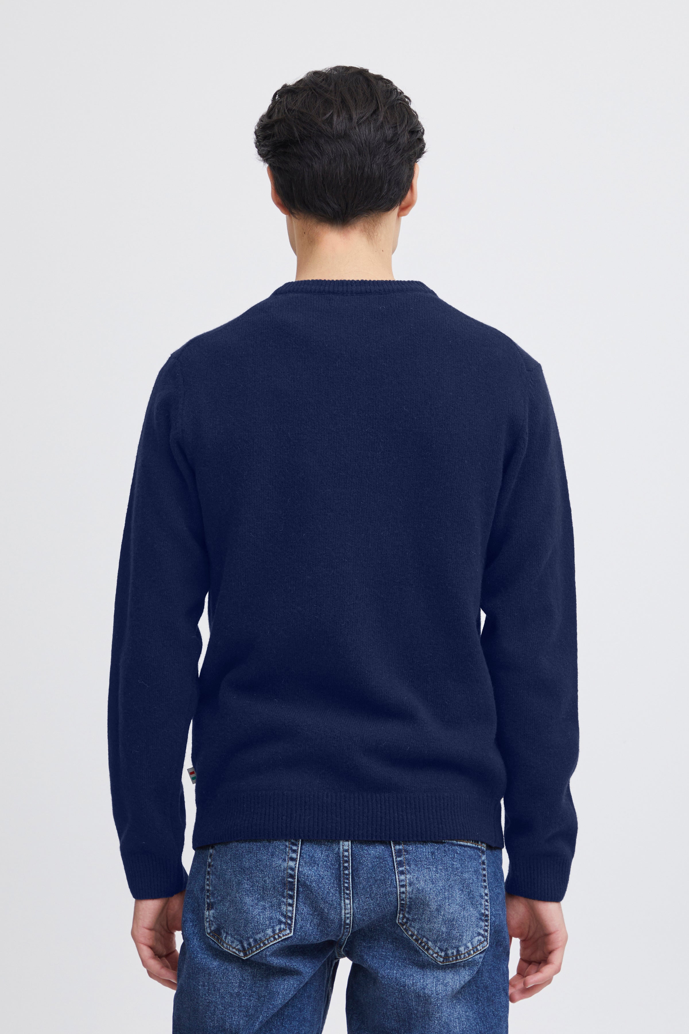 Casual Friday - CFKarl Uldstrik i Navy