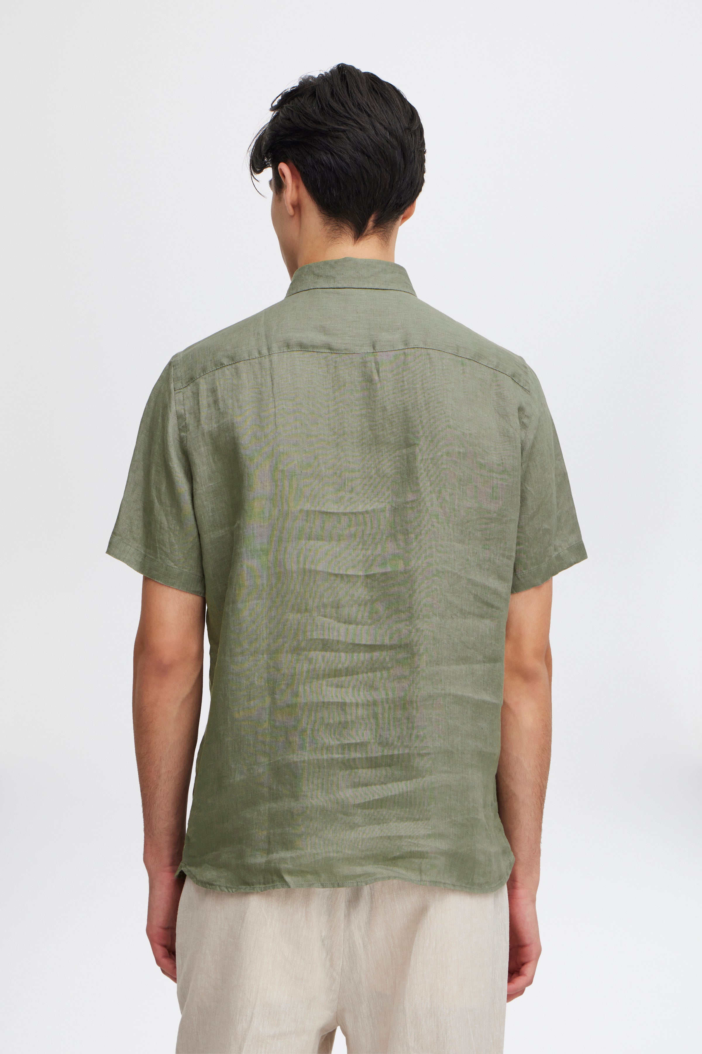 Casual Friday CFAnton Linen Skjorte – Agave Green