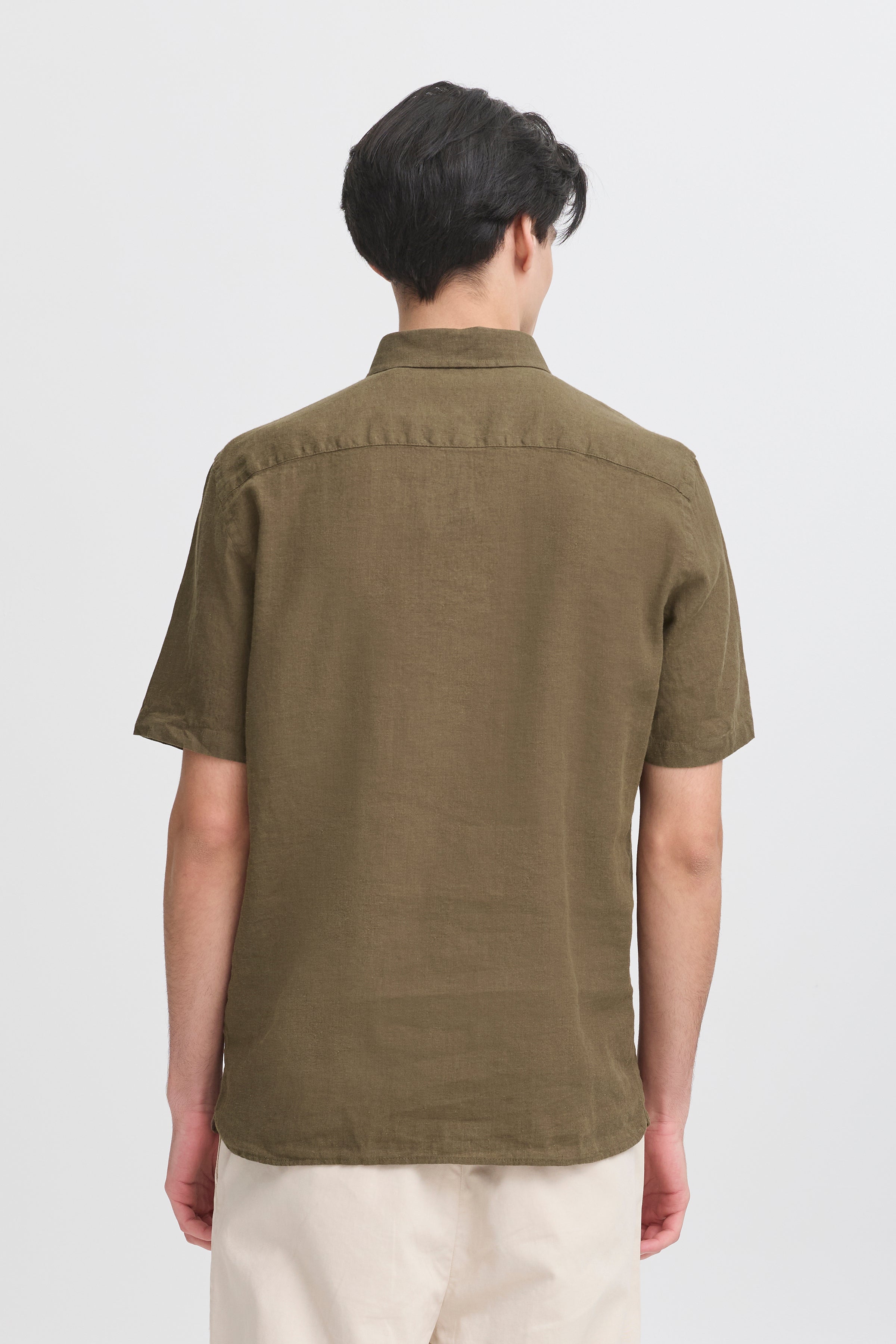 CFAnton SS Hør skjorte, Wren