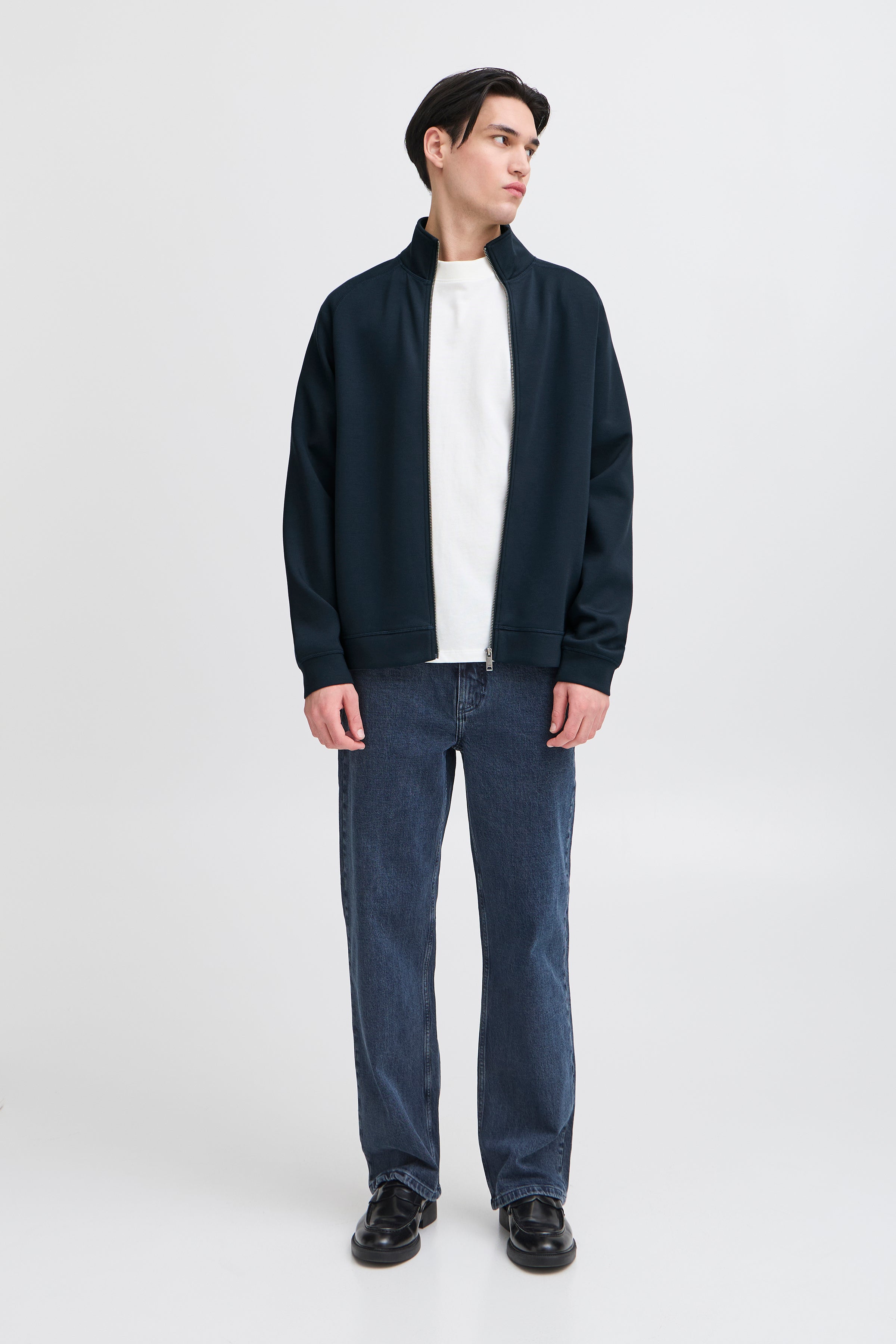 CFSigurd Zip Cardigan - Navy