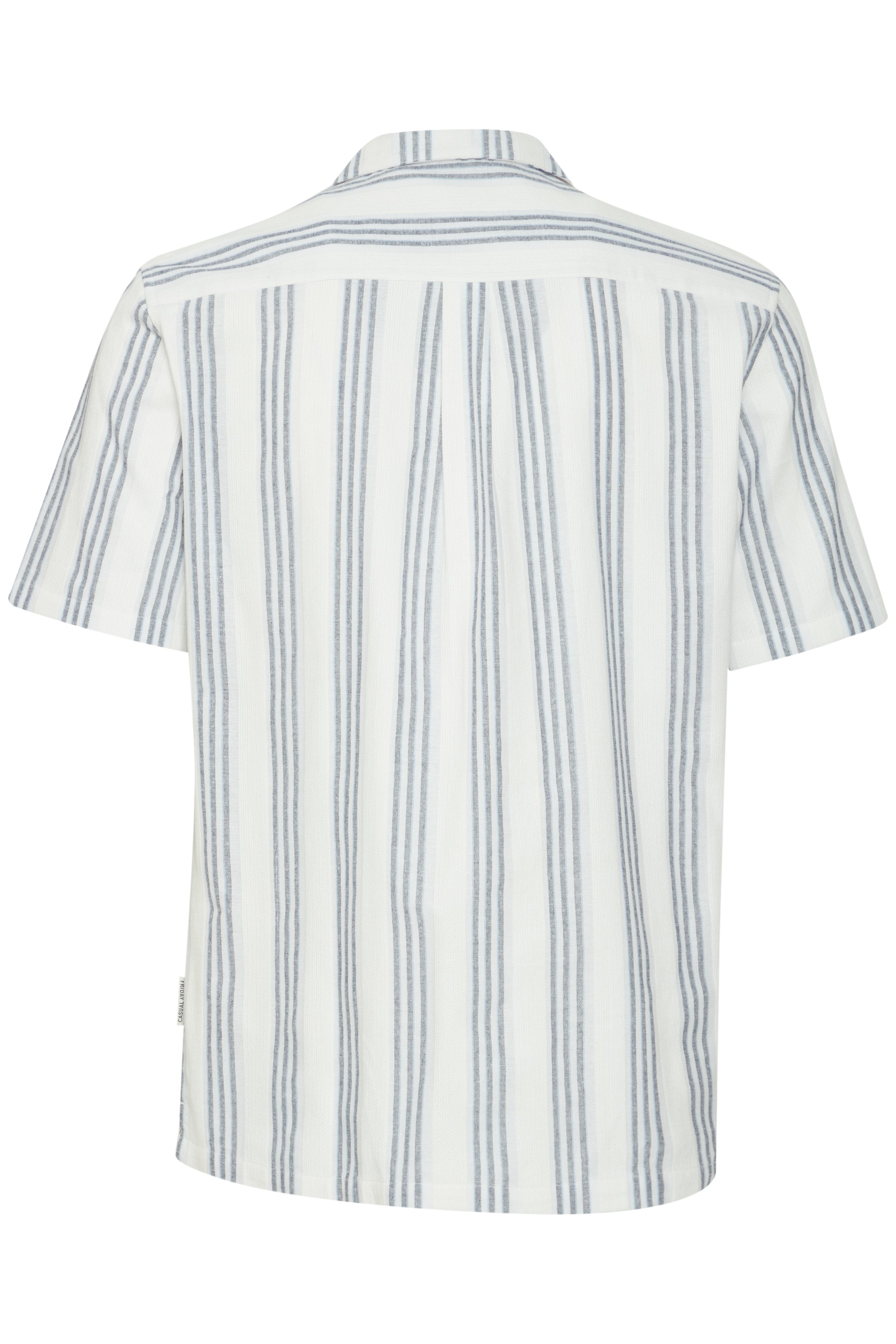 Casual Friday CFAnton Striped Skjorte – Kortærmet i Bomuld