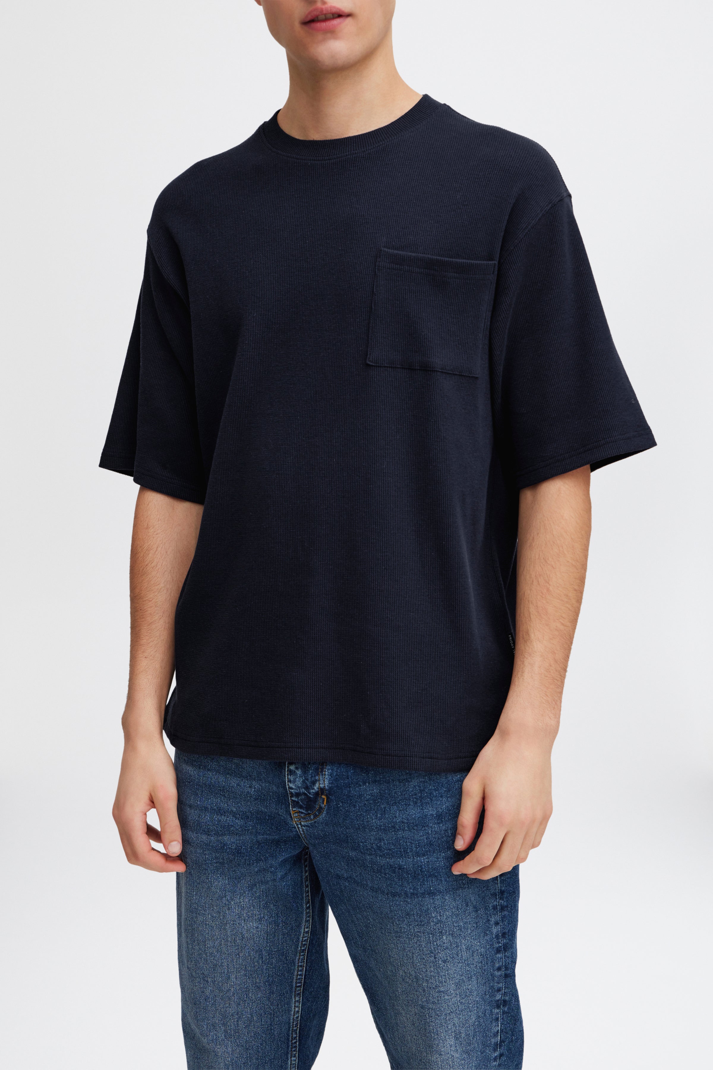CFTue Waffle Tee, mørkeblå