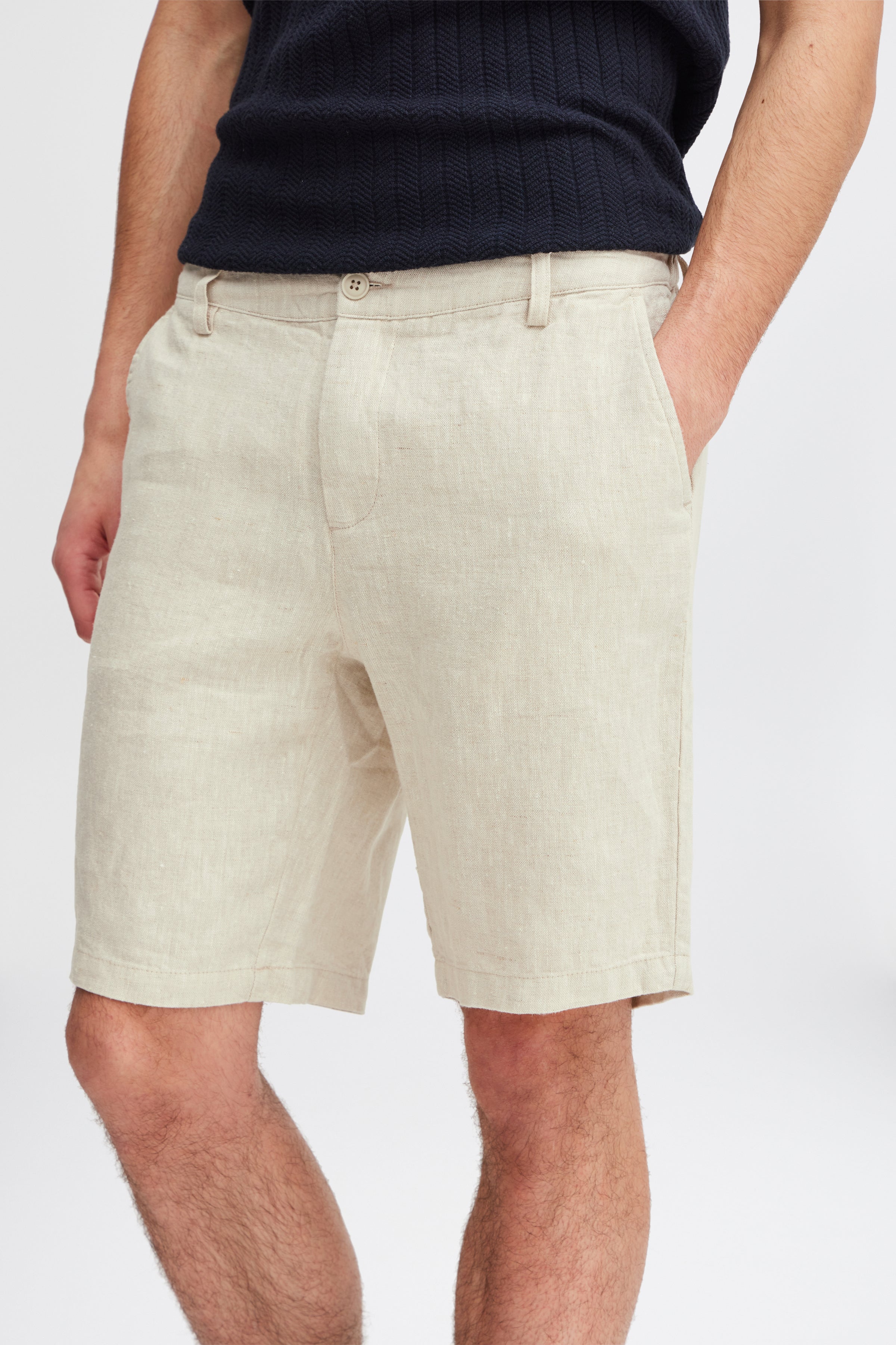 Casual Friday CFPandrup Linen Shorts – Sand