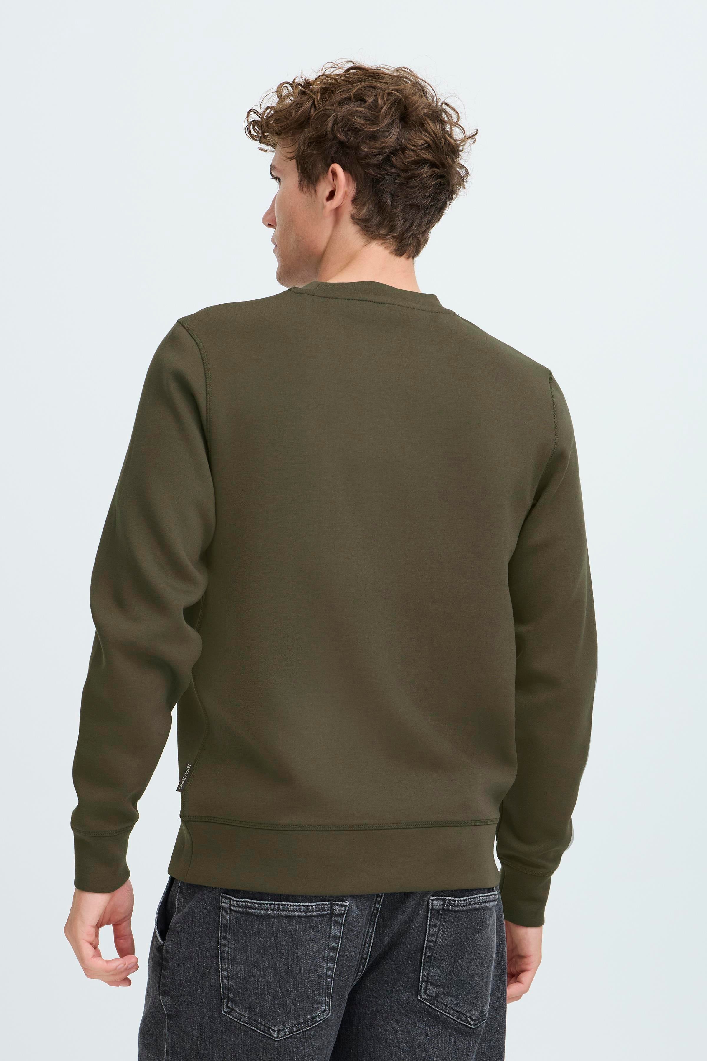 Casual friday - CFVidar Sweatshirt i army