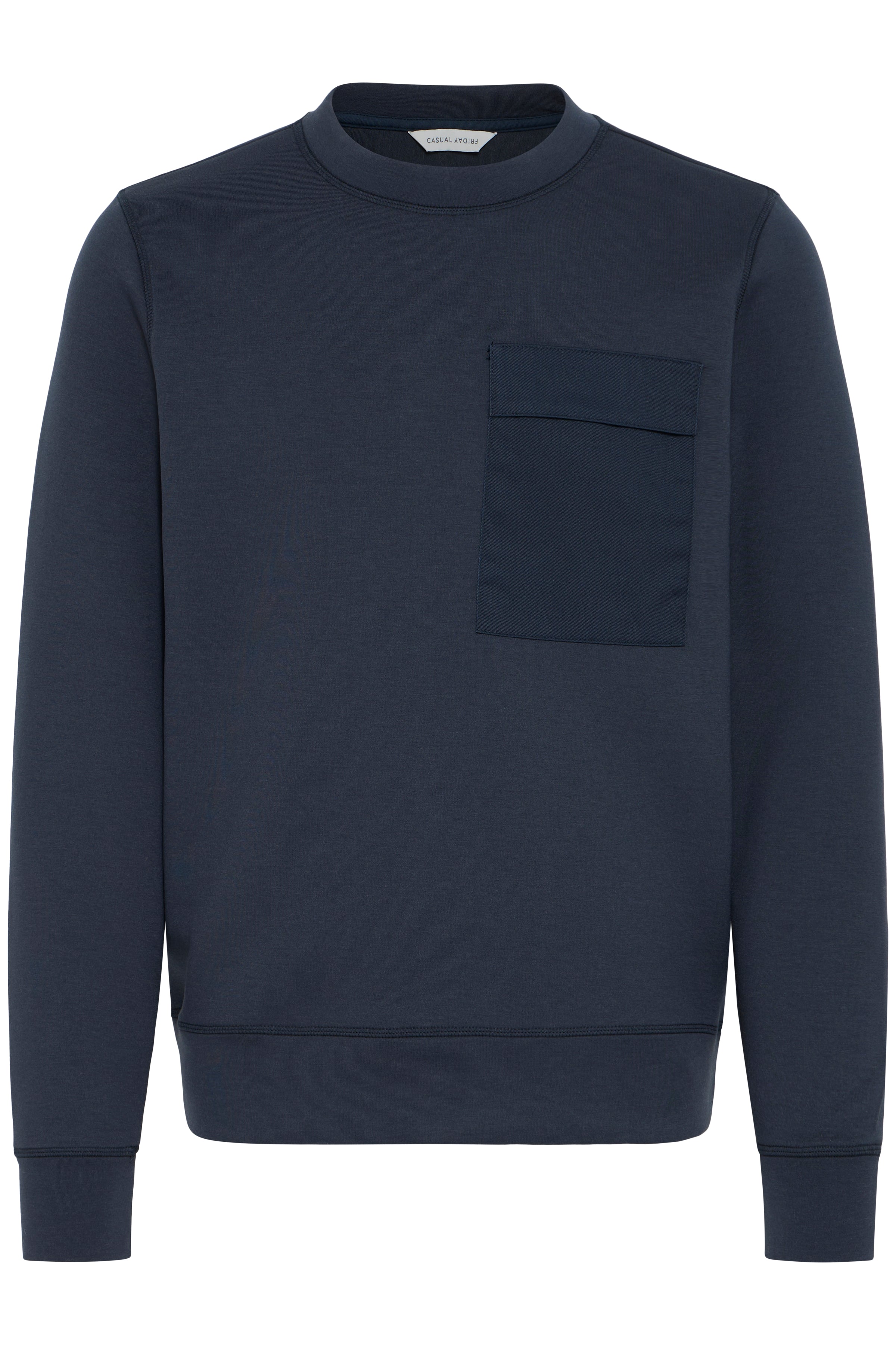 Casual friday - CFVidar Sweatshirt i navy