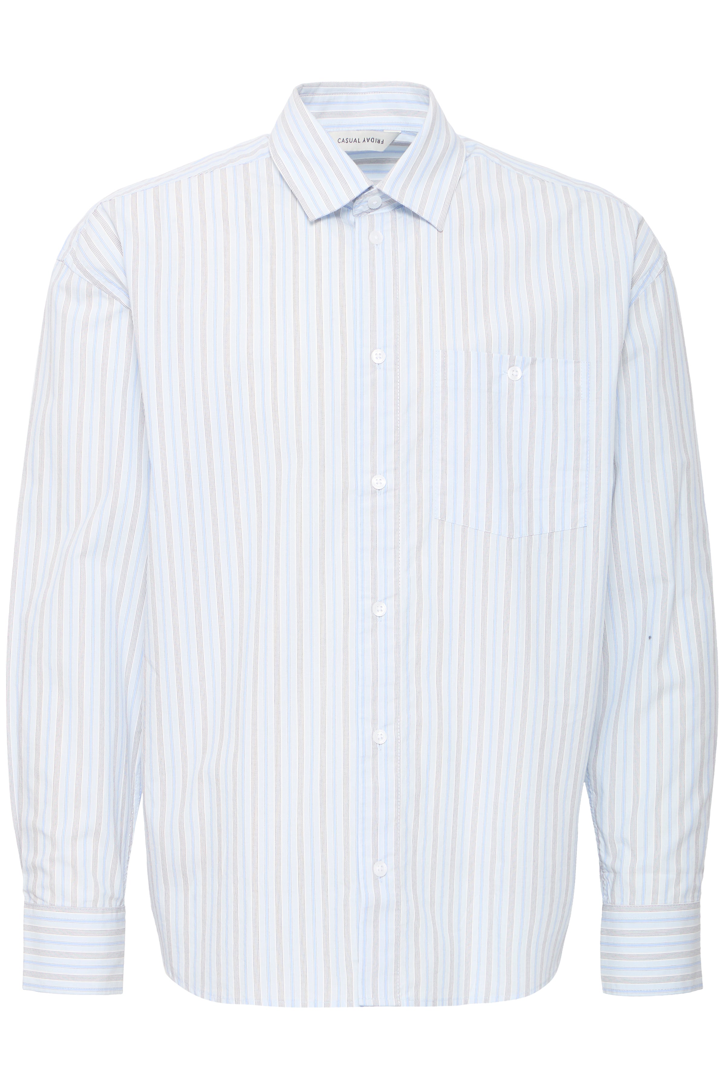 Casual Friday - CFWille Stribet Skjorte
