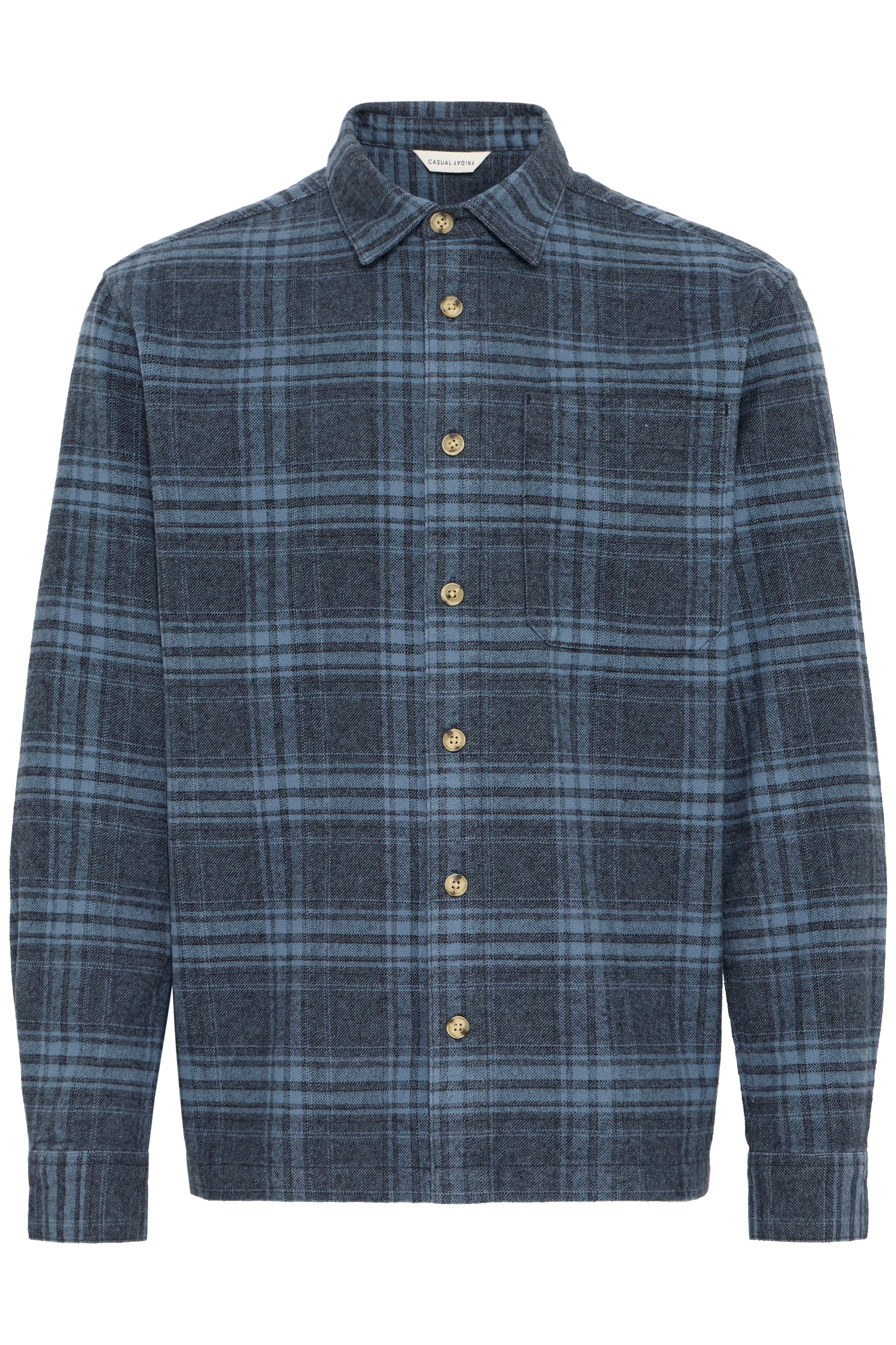 Casual Friday - CFLotus Ternet skjorte i blå