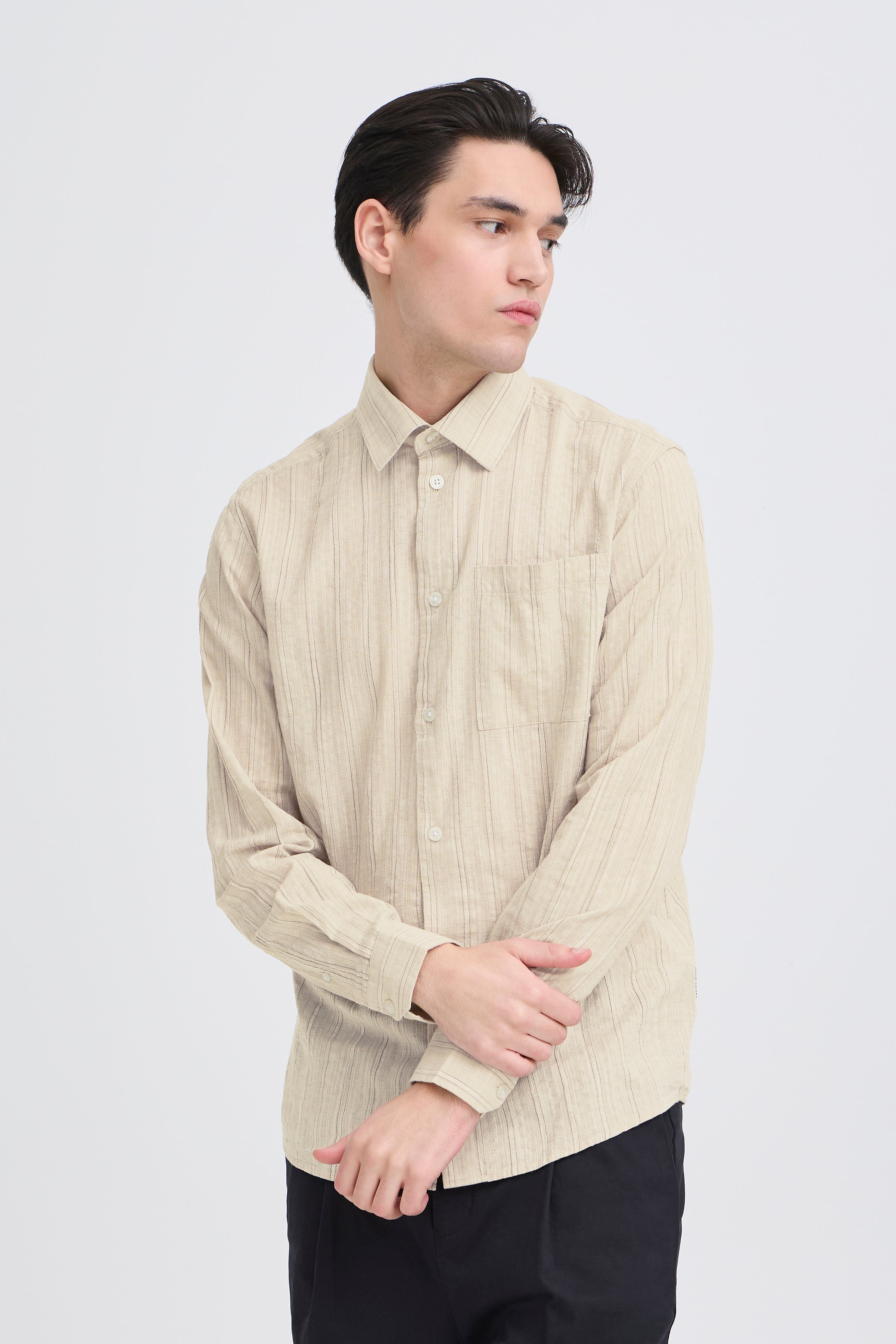 Casual Friday - CFHEDMAN Dobby Skjorte