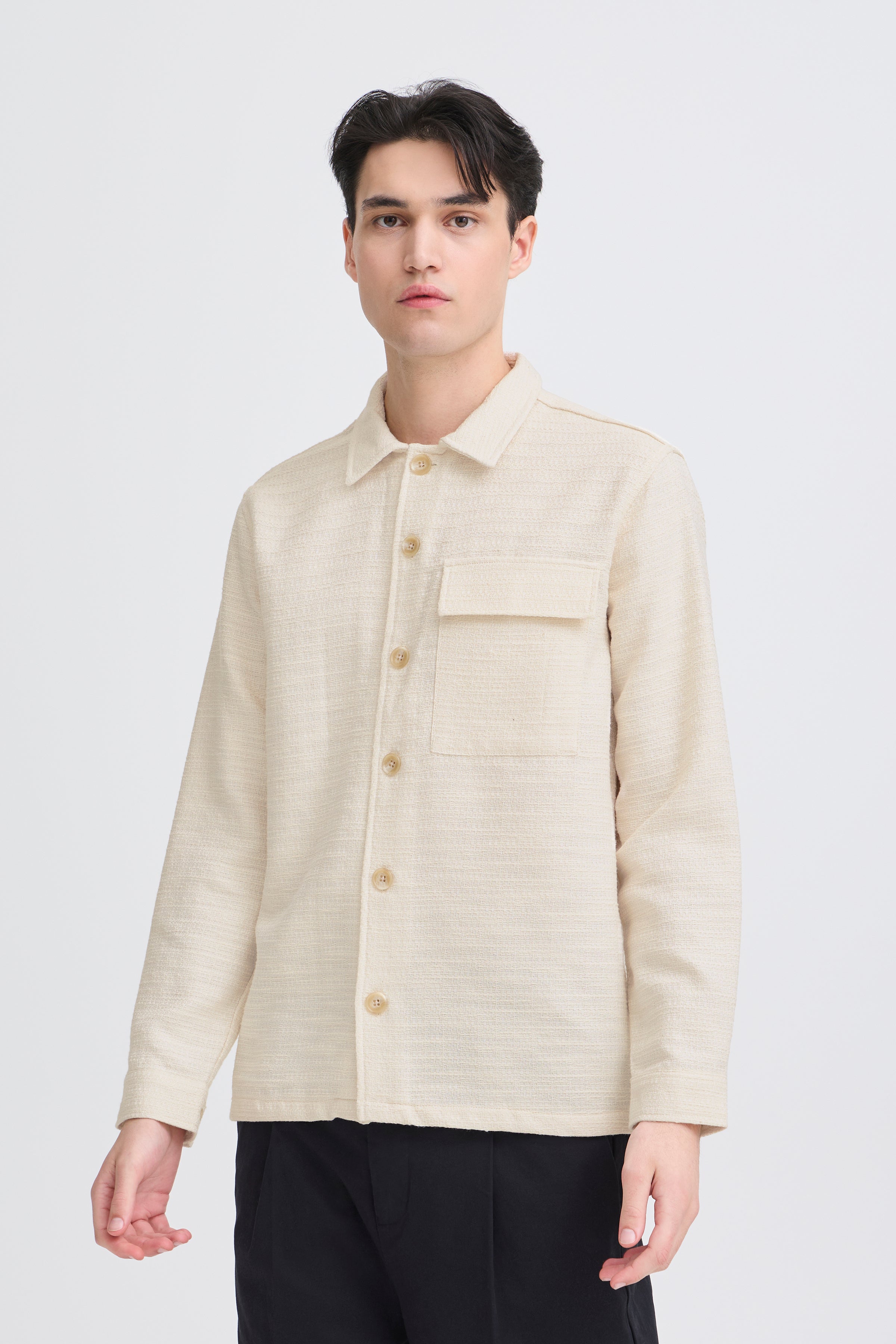 Casual Friday - CFMATT Overshirt Cream