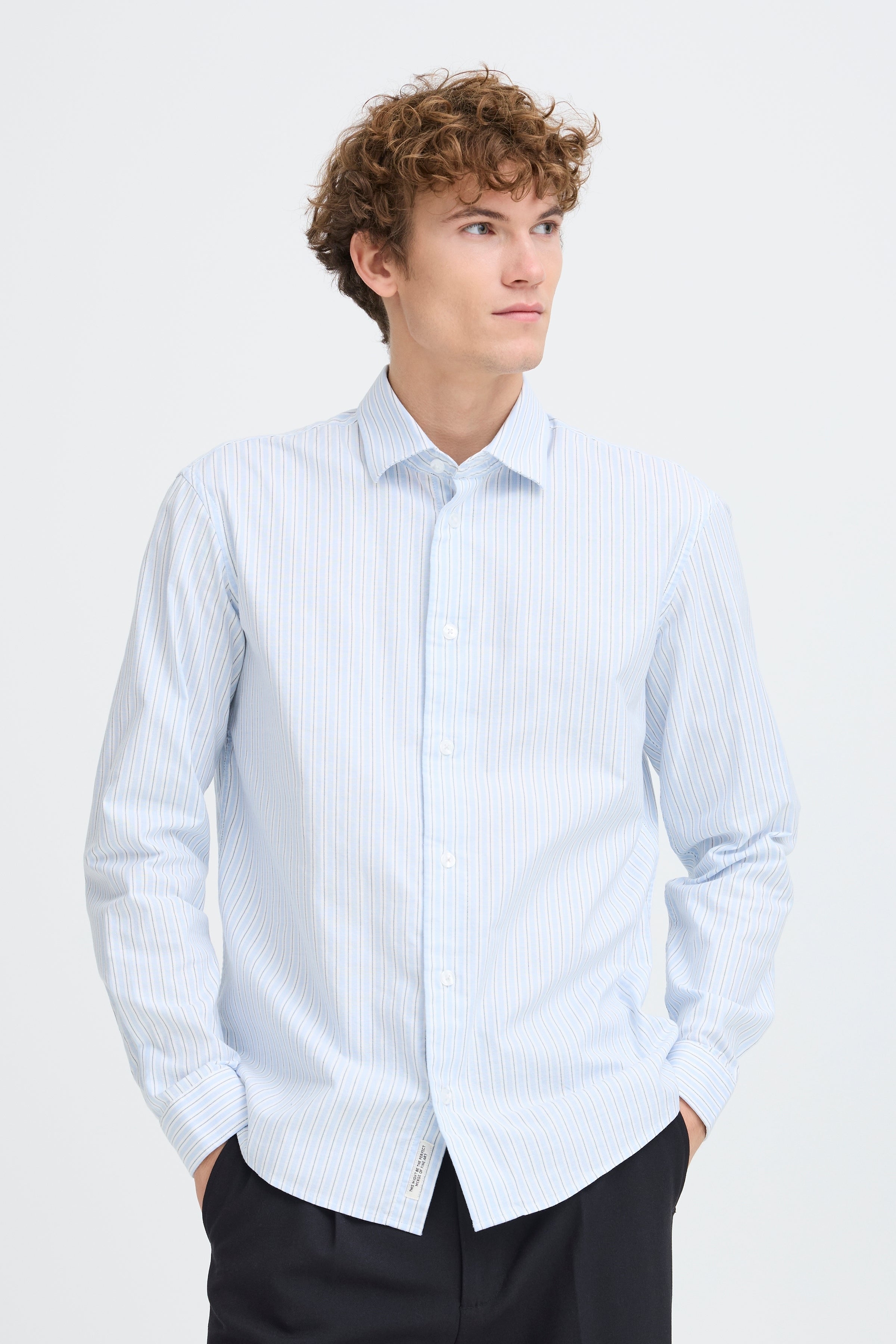 Casual Friday - CFBOSTROM Stribet Skjorte