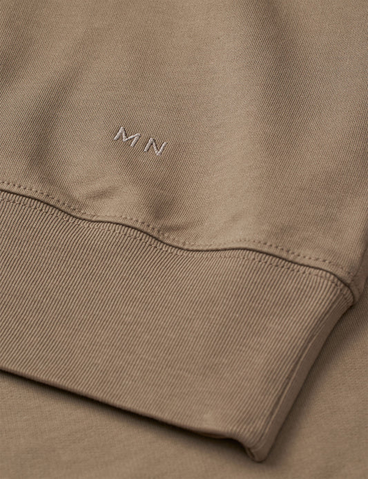 Mads Nørgaard - Light Terry Hans Half zip Sweat