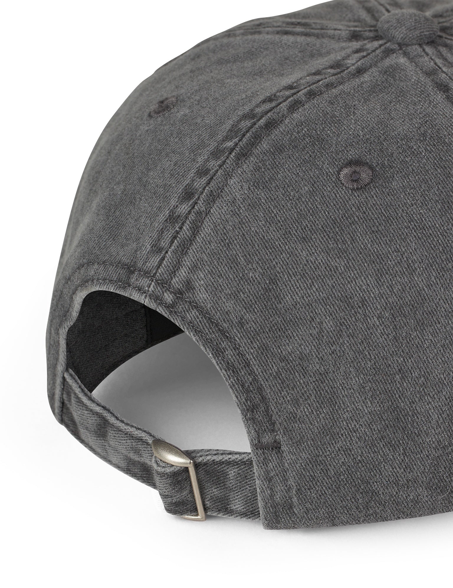 Mads Nørgaard - Washed Cotton Twill Coal Cap Washed Black