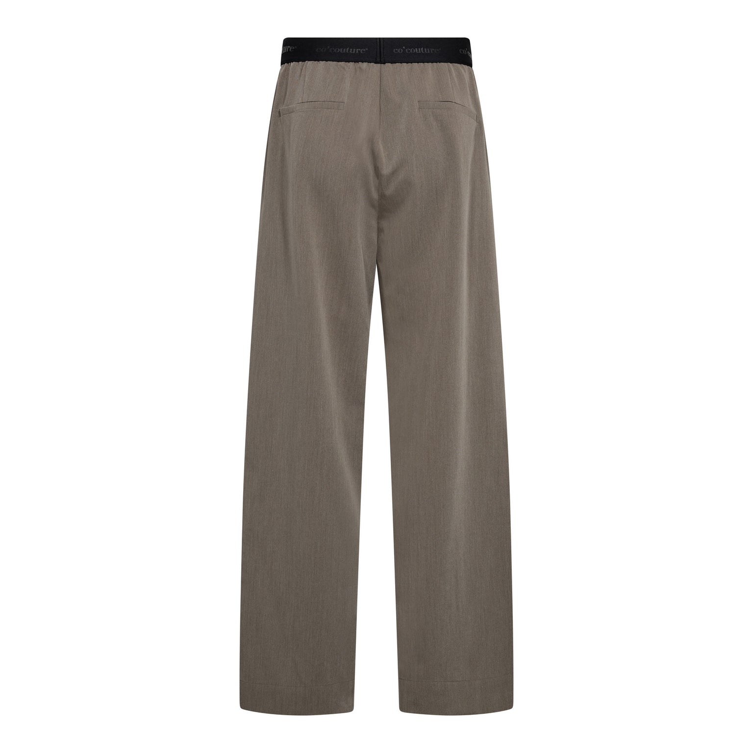 Co' Couture - TengaCC Logo pant i walnut